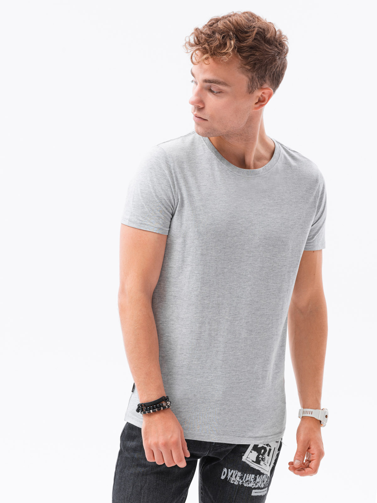 Ombre BASIC 3-pack cotton t-shirt set