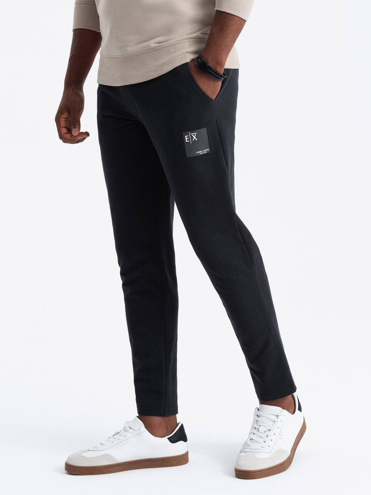 Ombre Men&#039;s logo sweatpants - black