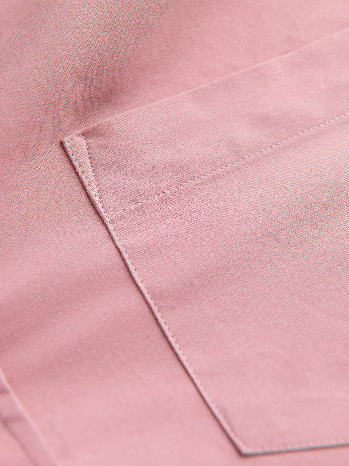 Ombre Men's REGULAR FIT cotton shirt with pocket - pink