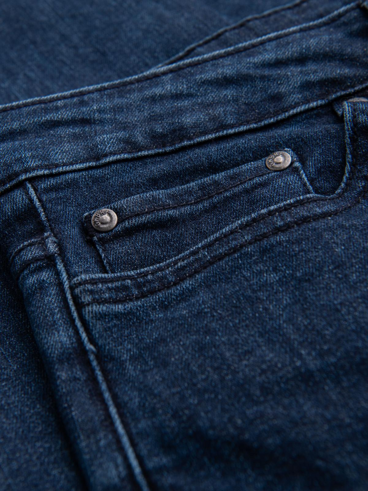 Ombre Classic men&#039;s SLIM FIT jeans with elastane - dark blue