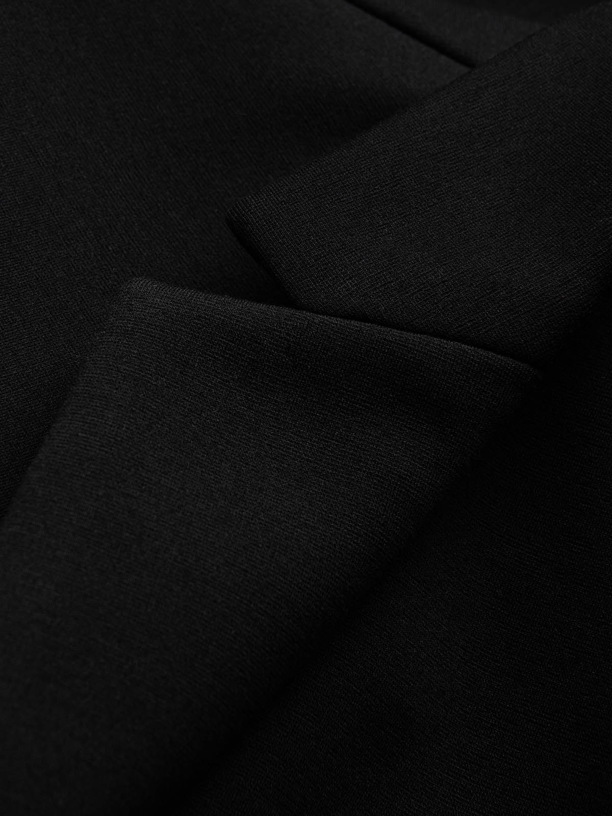 Ombre Men&#039;s jacket with patch pockets - black