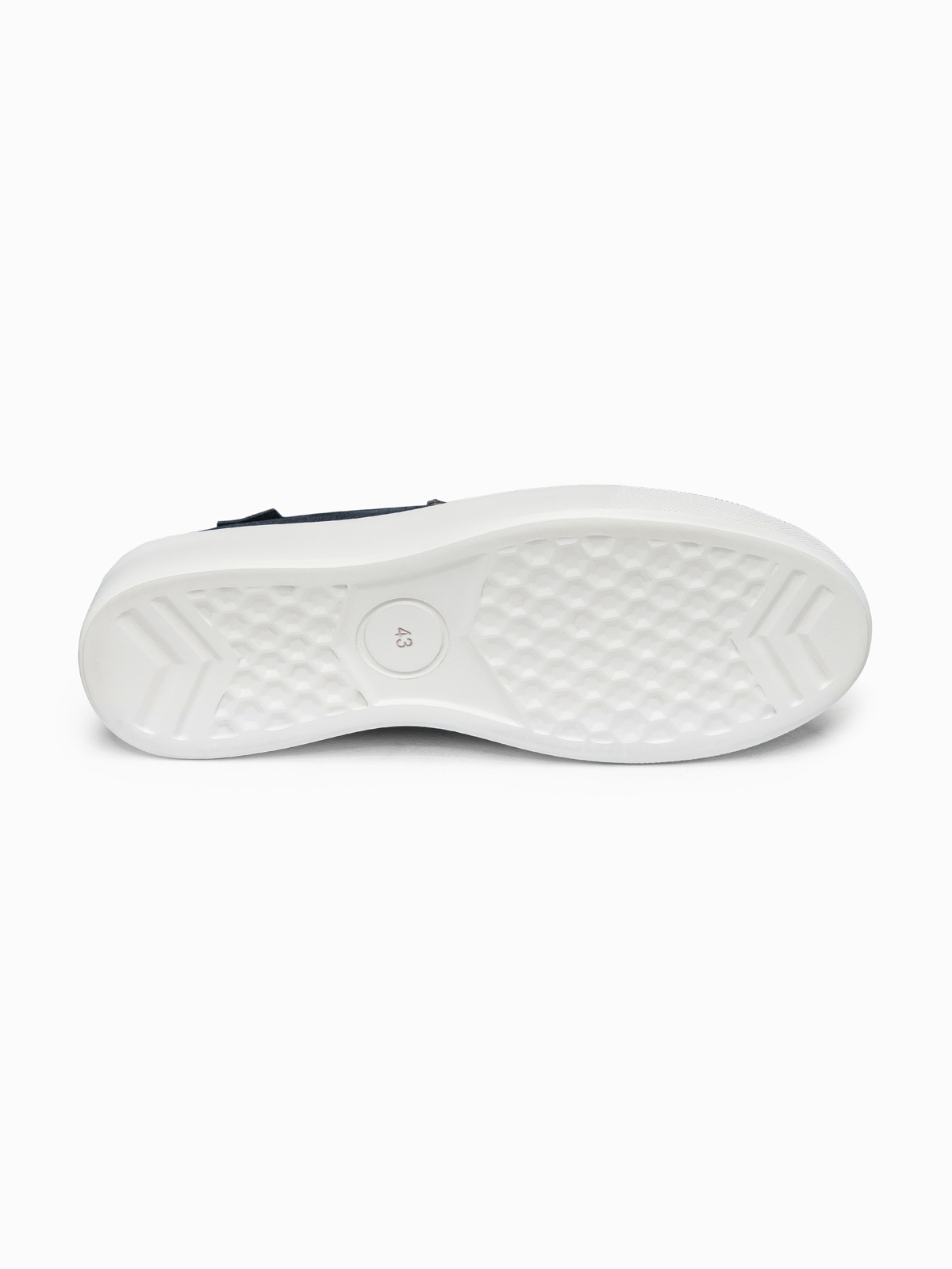 Pánske semišové slip-on poltopánky, tmavomodré