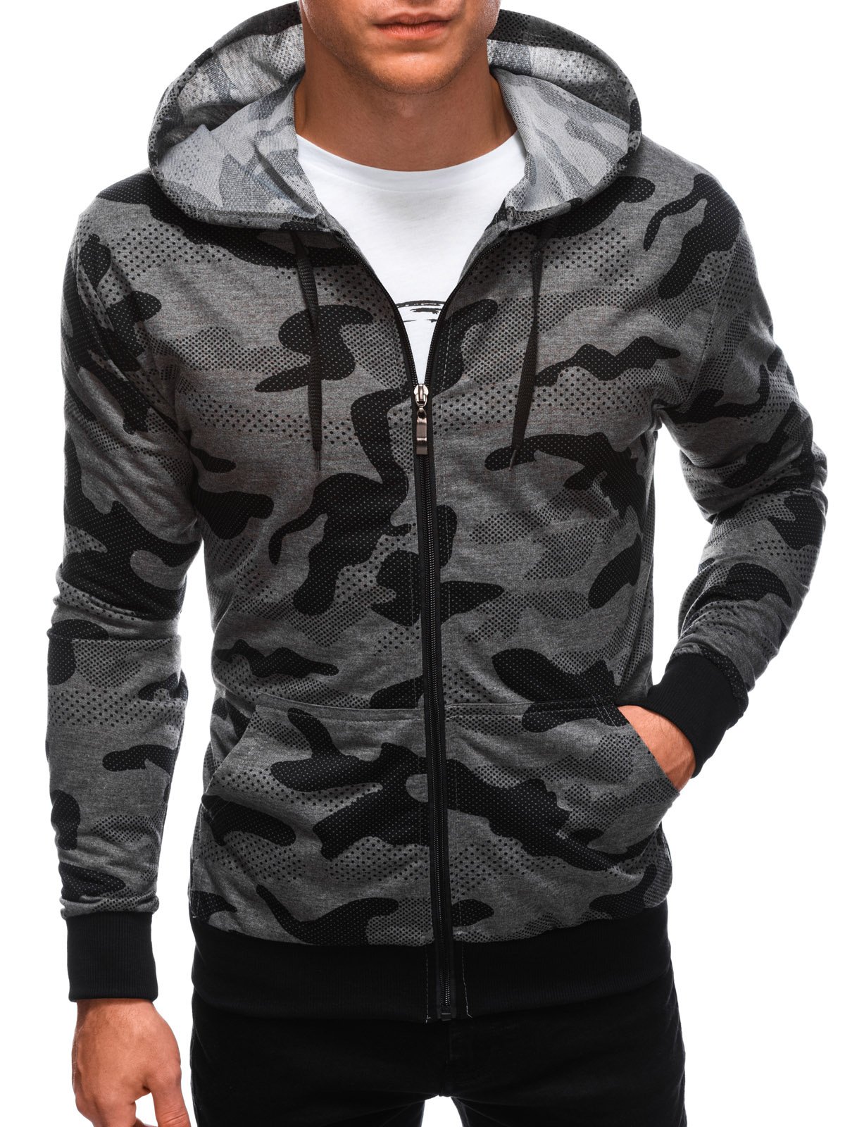 Herren-Sweatshirt Edoti Camo