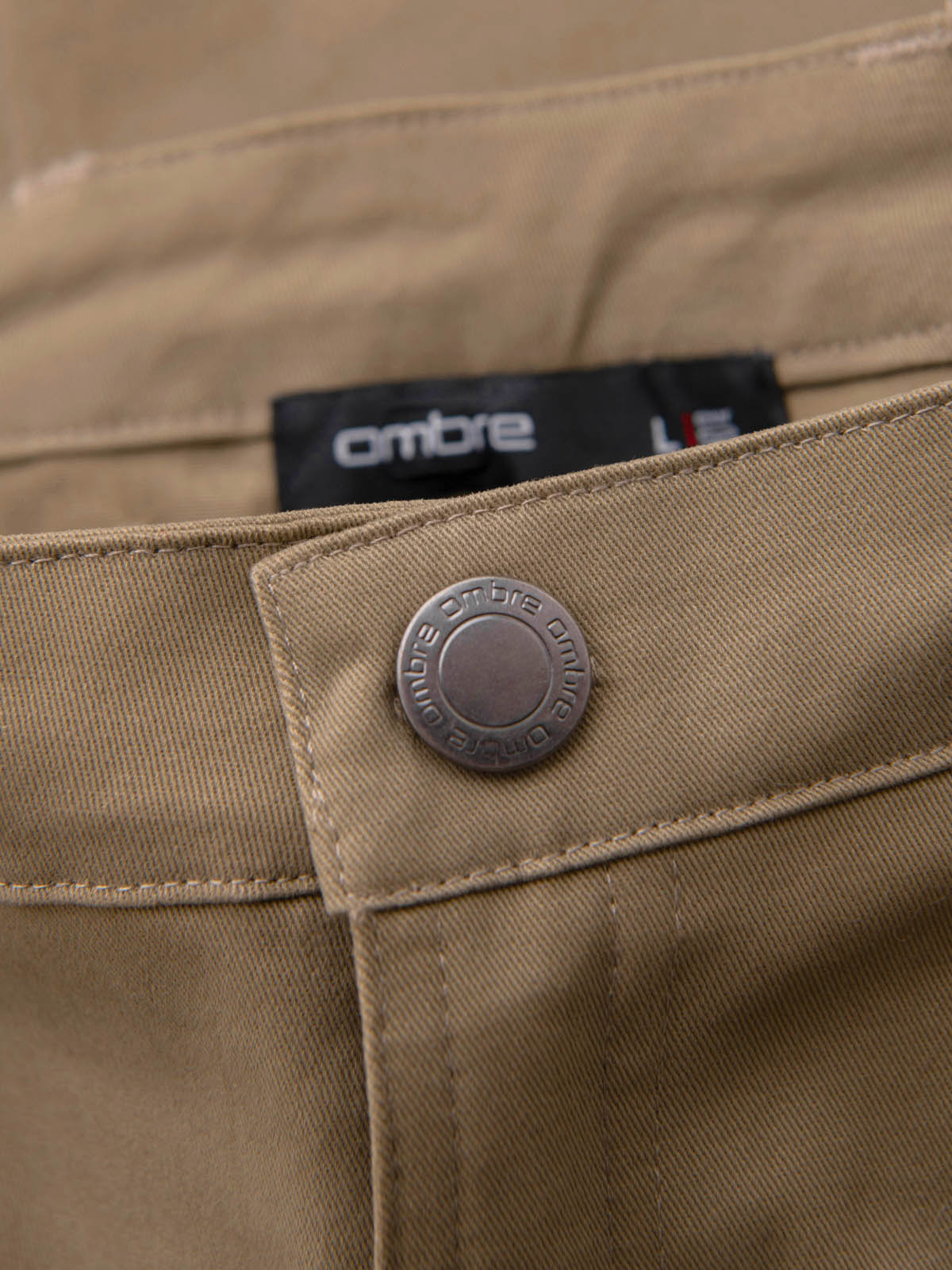 Ombre pánske cargo nohavice s rovnými nohavicami