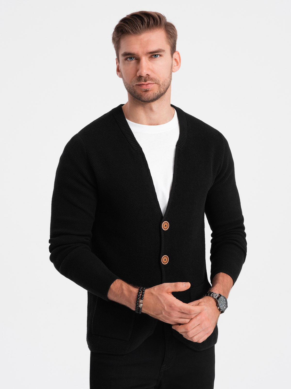Cardigan barbati, Ombre
