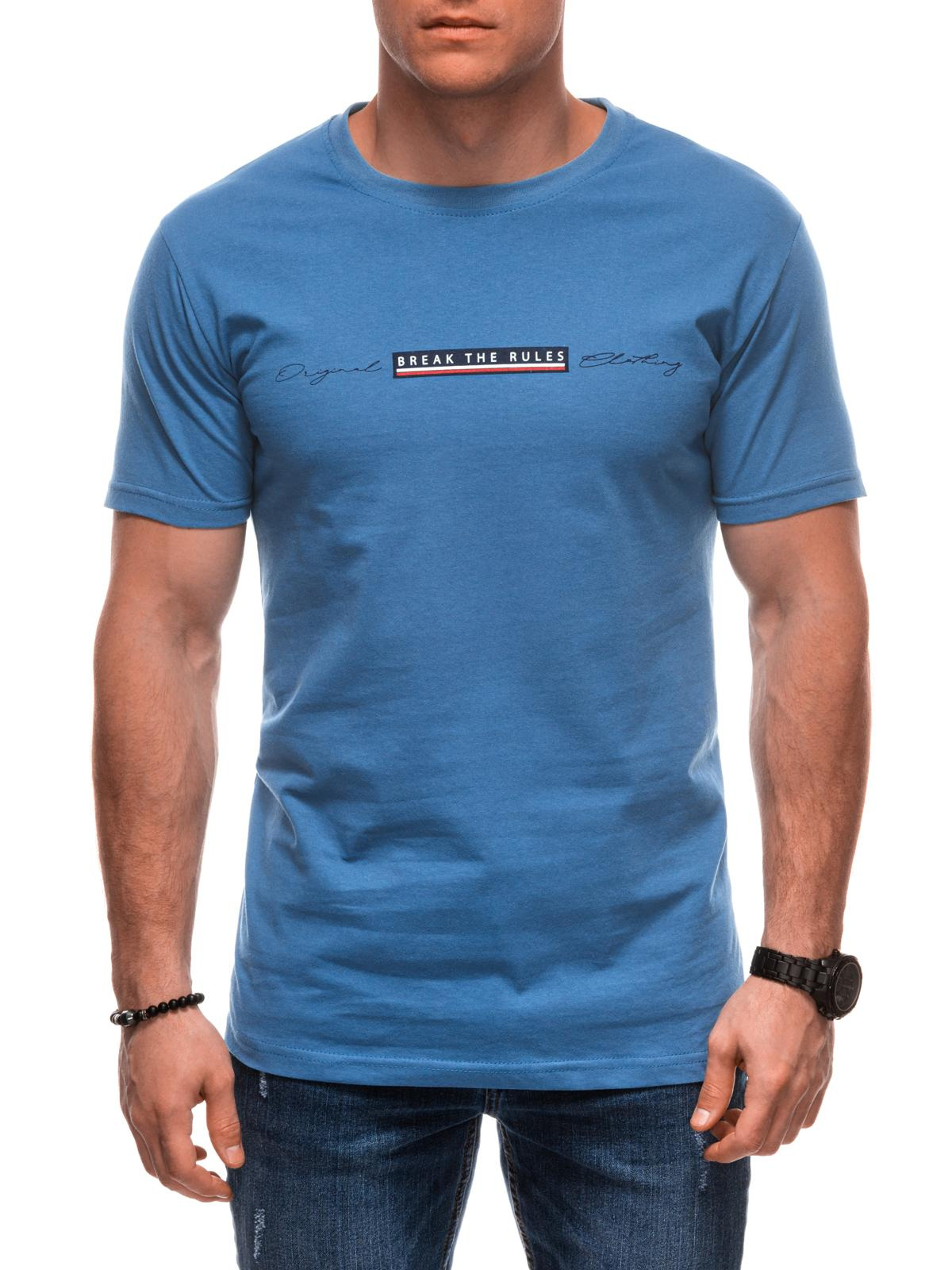 Edoti Men's printed t-shirt