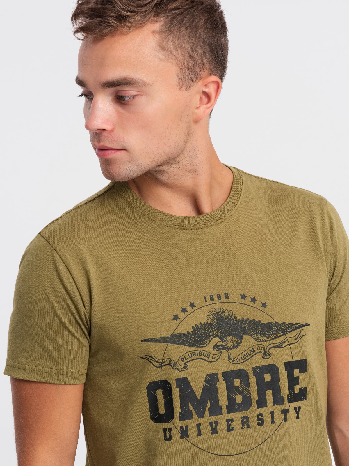 Levně Pánské tričko Ombre