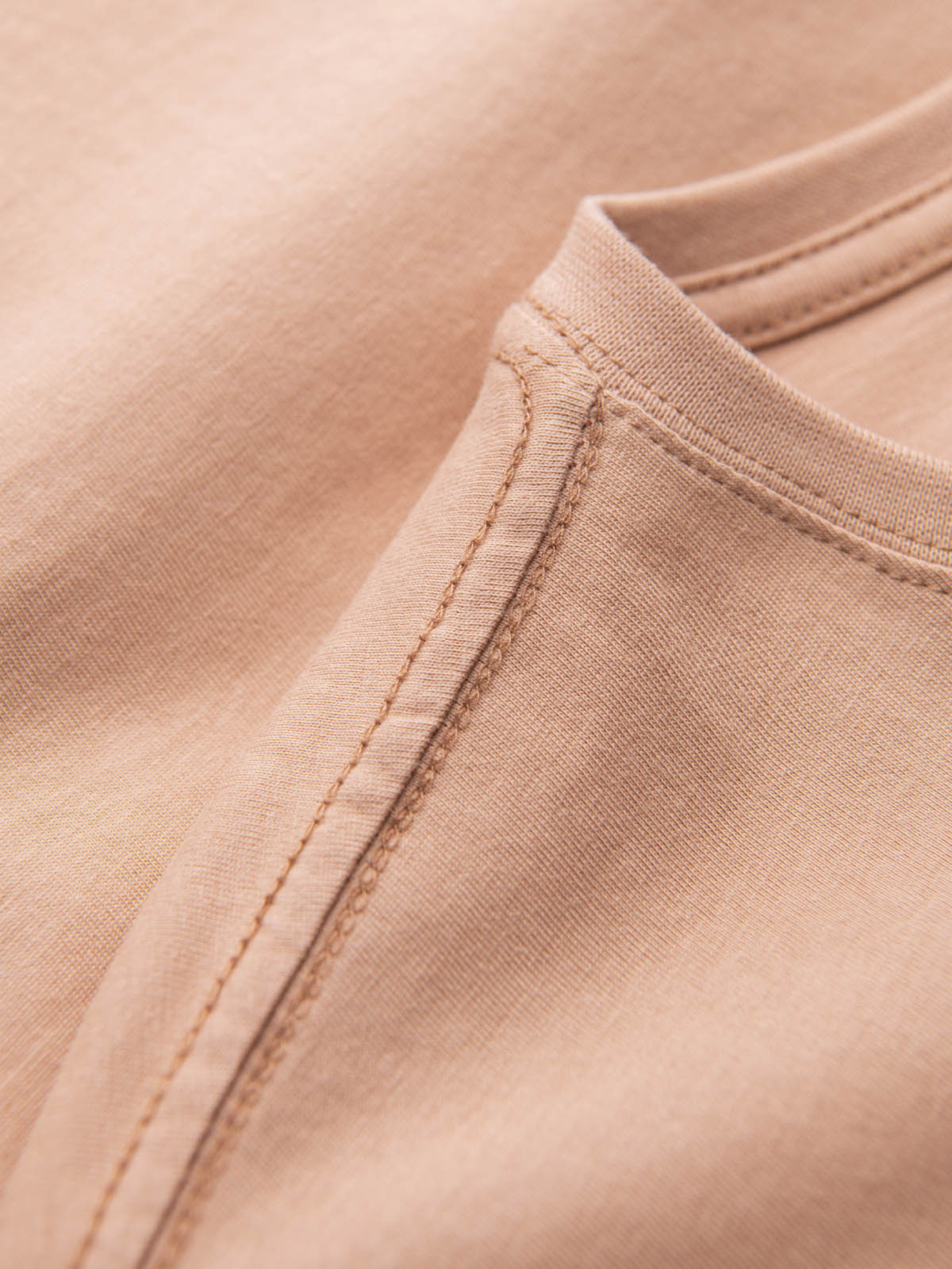 Ombre Classic BASIC men's cotton T-shirt - flesh-colored