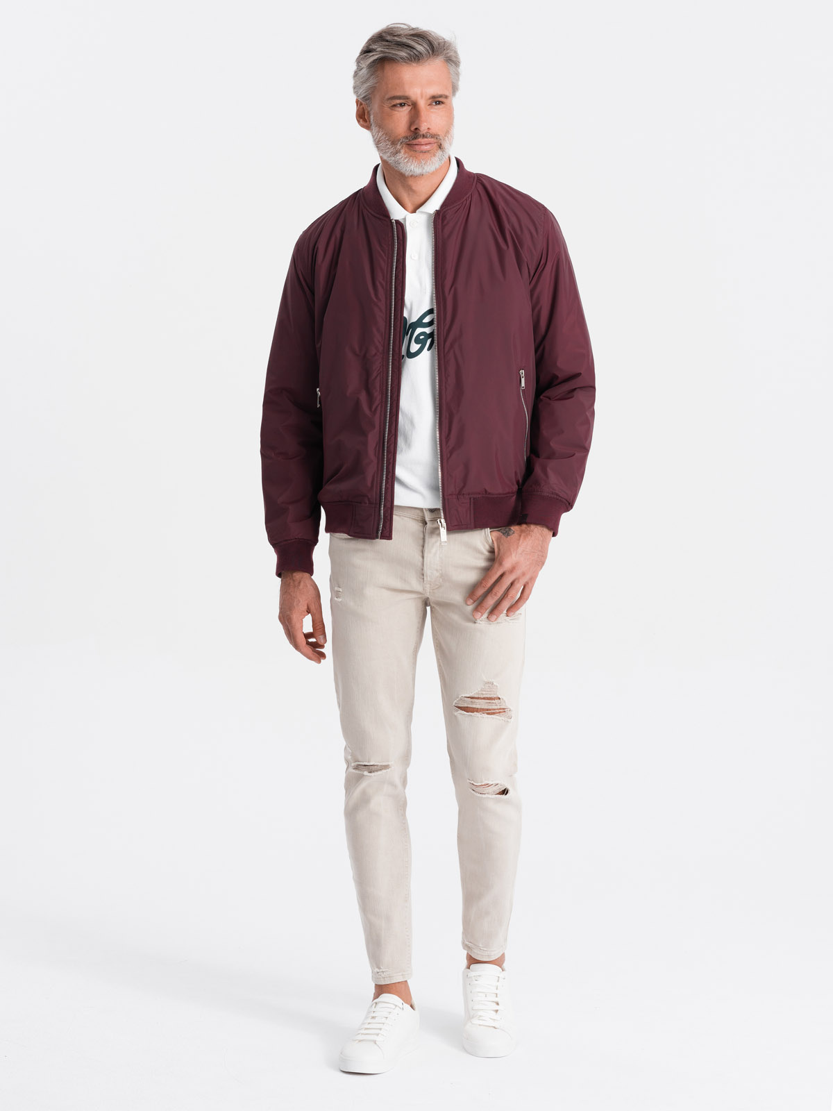 Ombre Men&#039;s bomber jacket