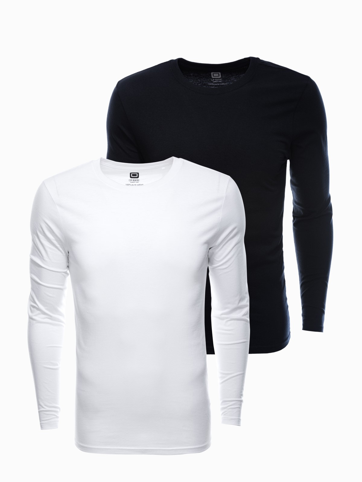 Ombre Men's plain longsleeve - mix 2