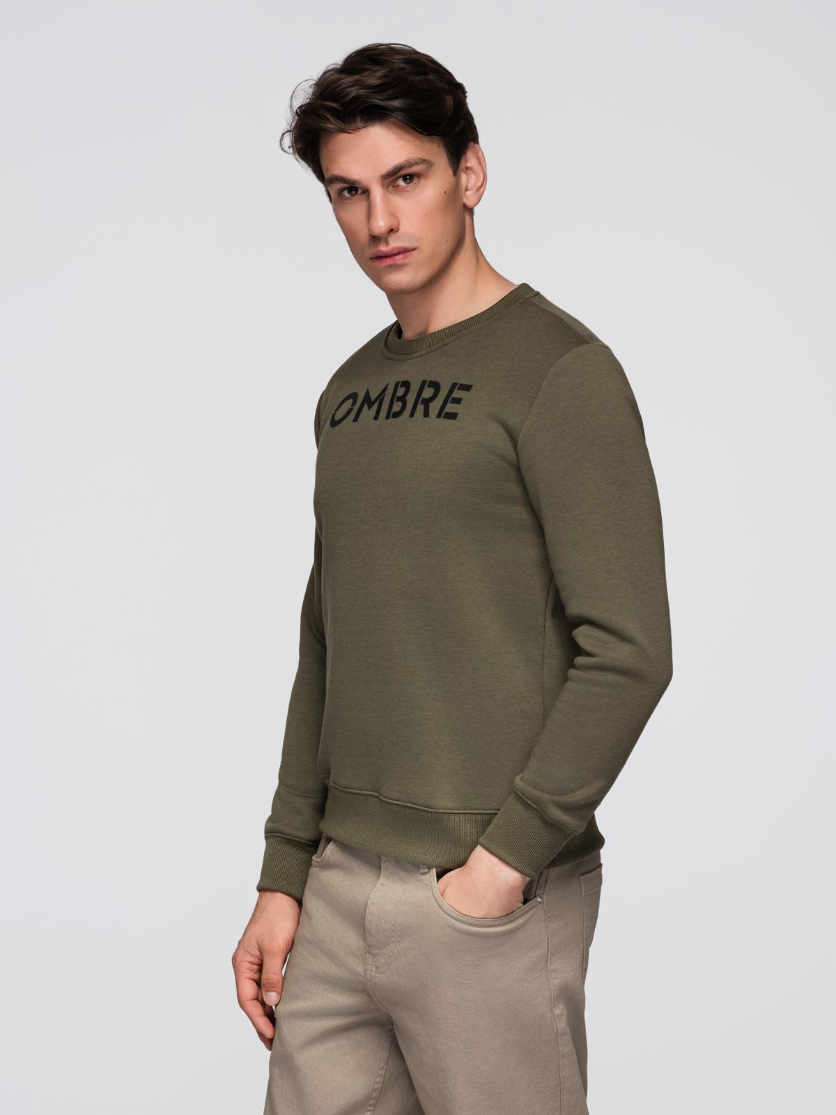 Ombre Classic men's sweatshirt with inscription