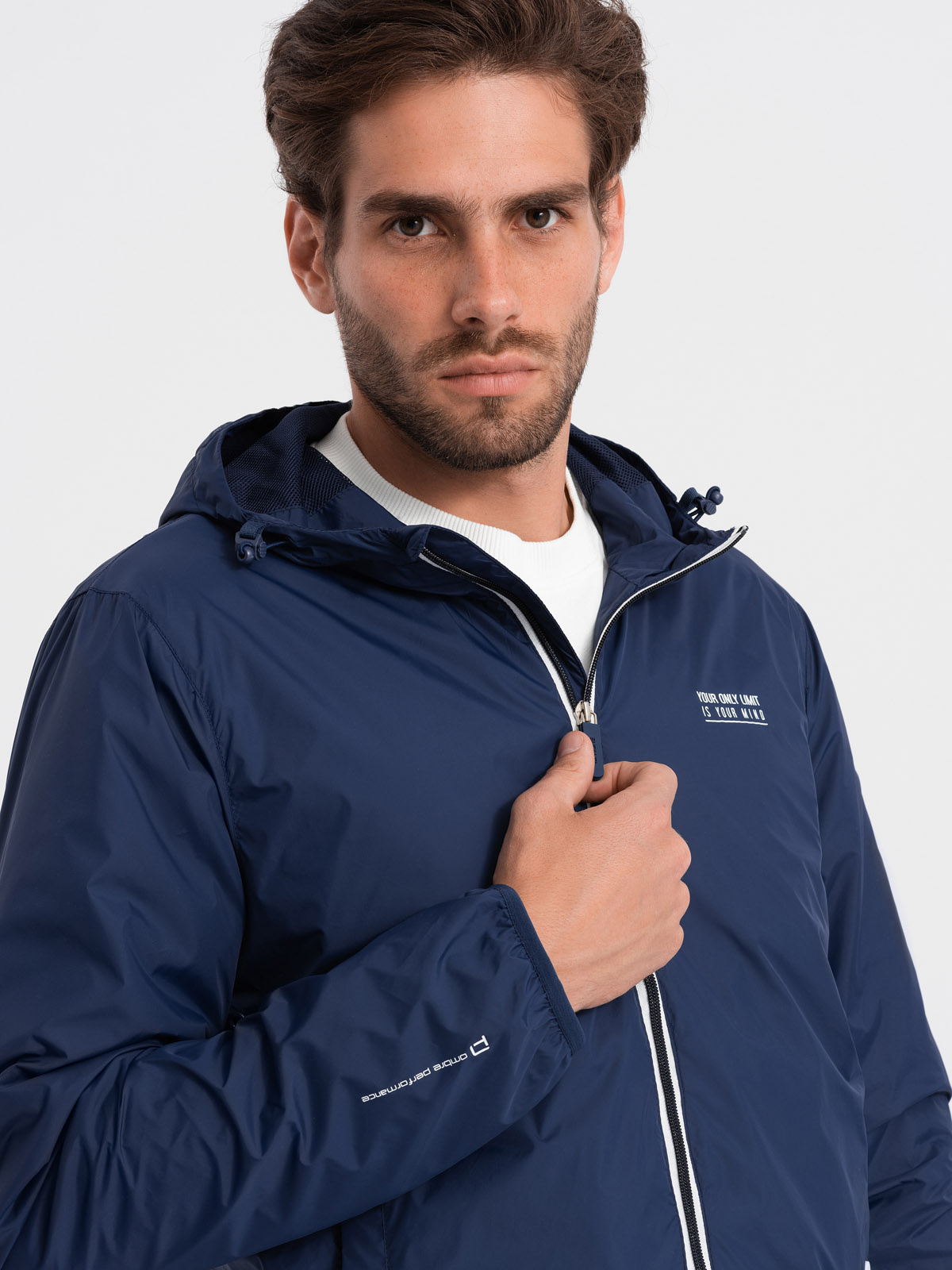 Geaca barbati, Ombre