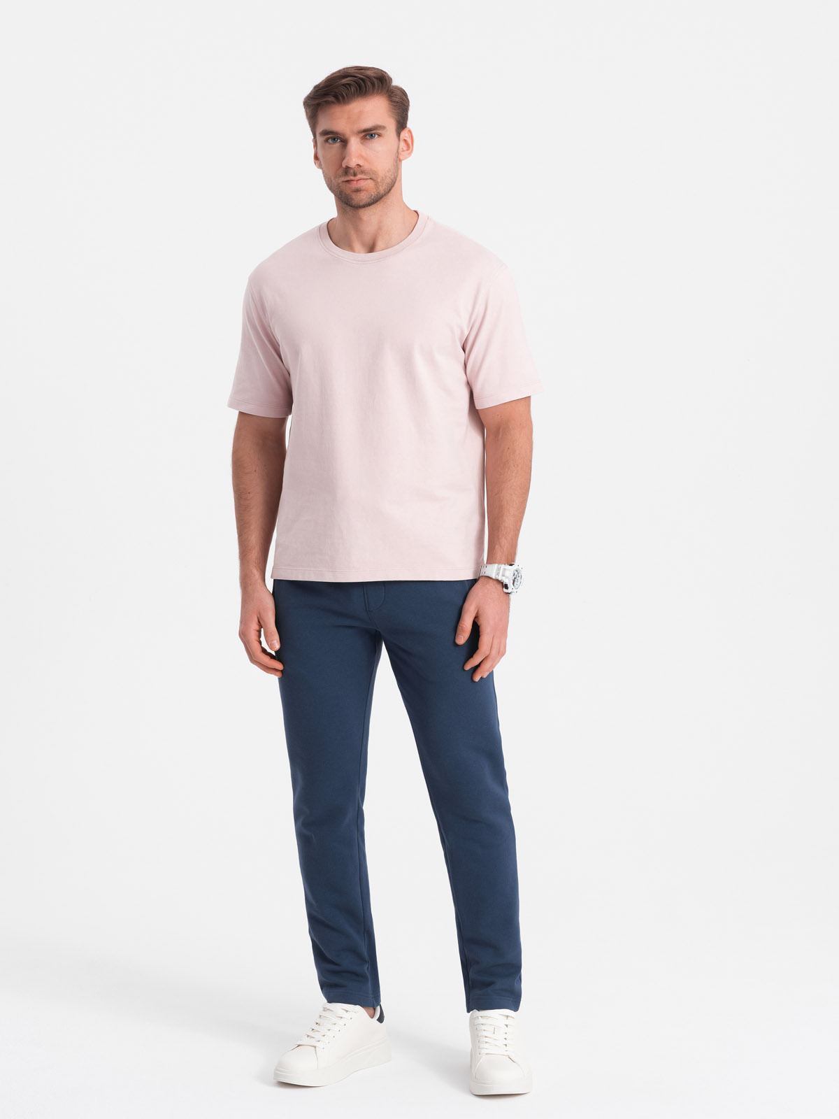 Ombre Men&#039;s sweatpants with unlined leg - dark blue