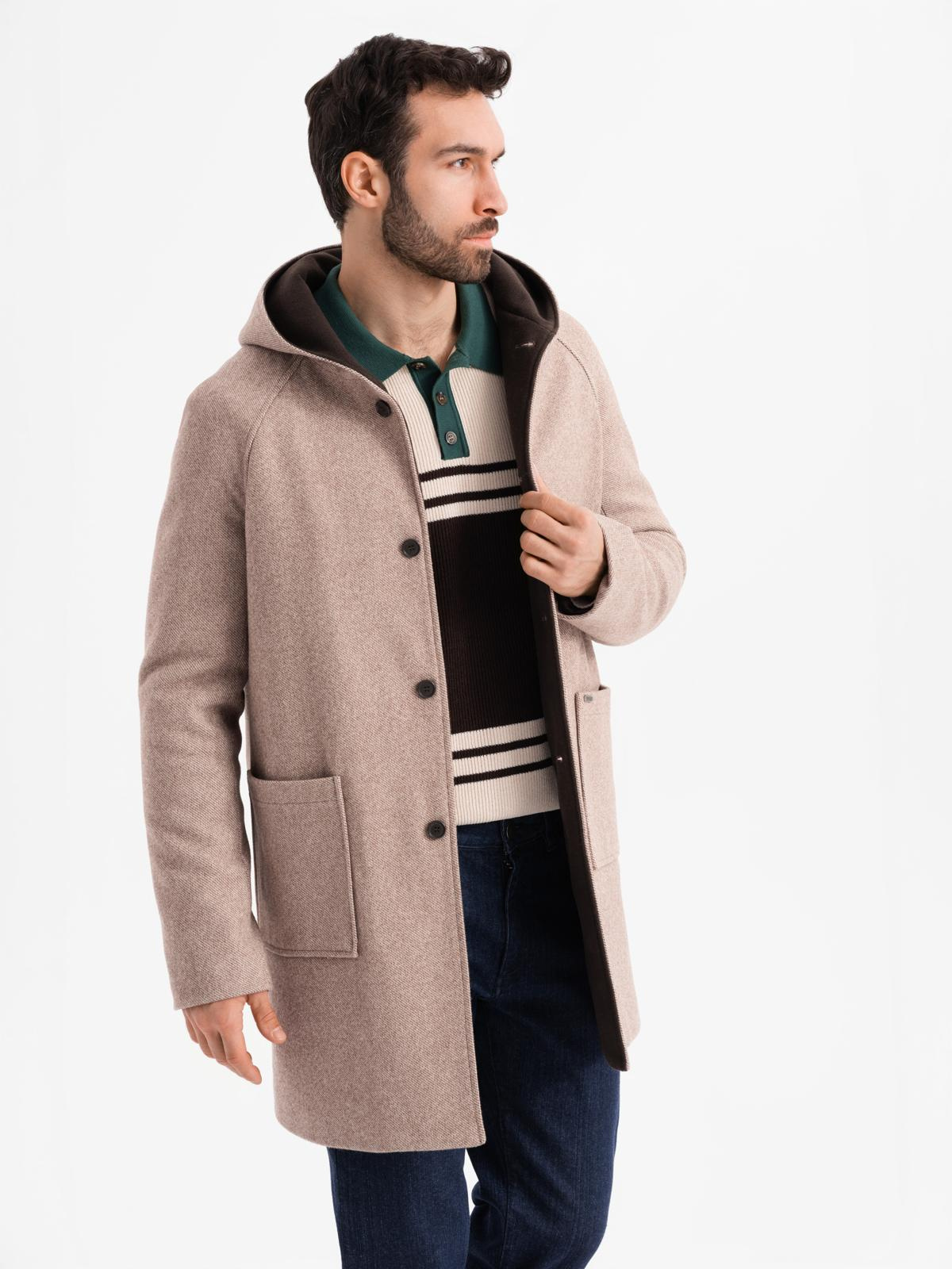 Palton barbati, Ombre
