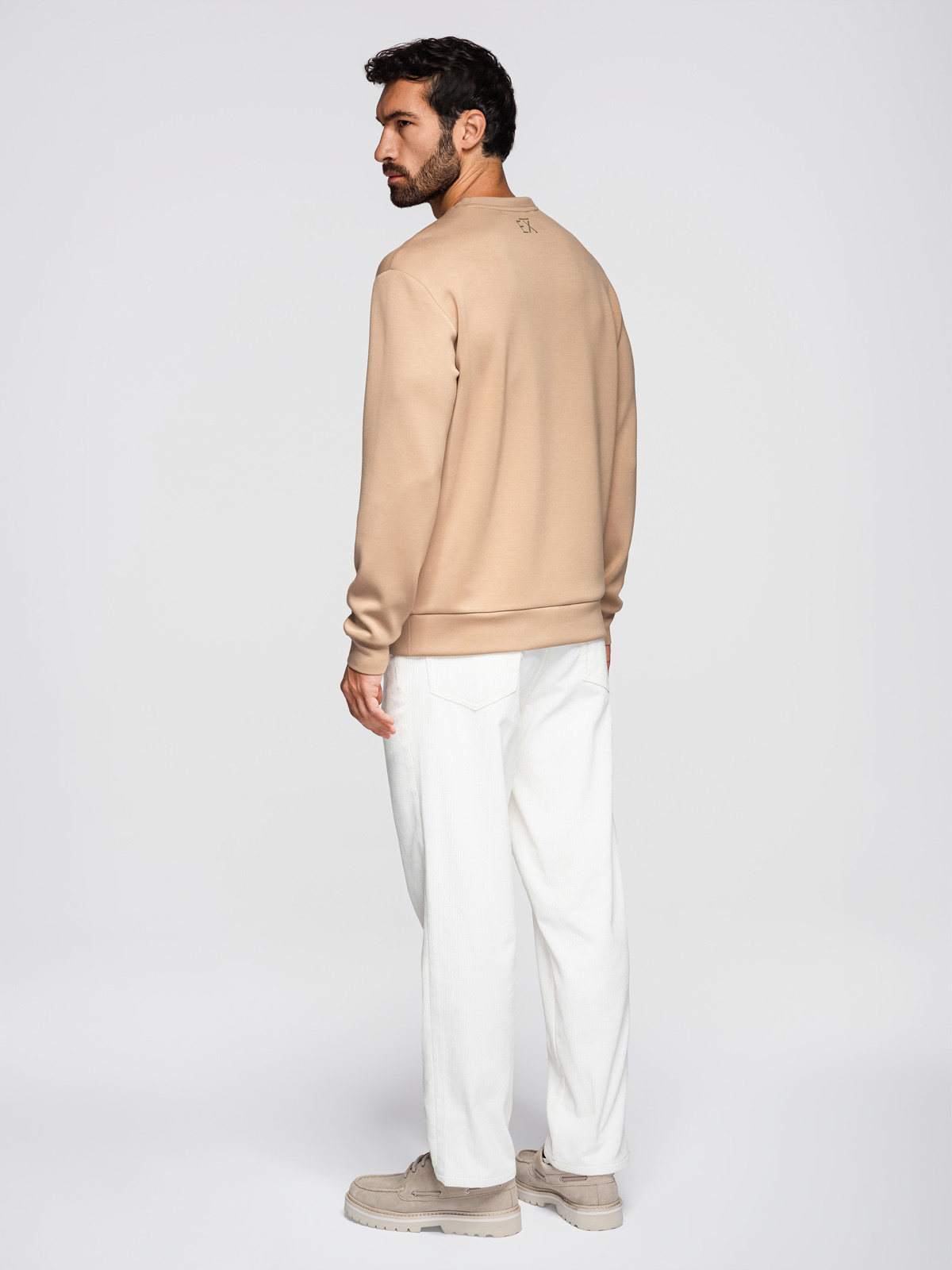 Pánska kontrastná mikina s raglánovými rukávmi