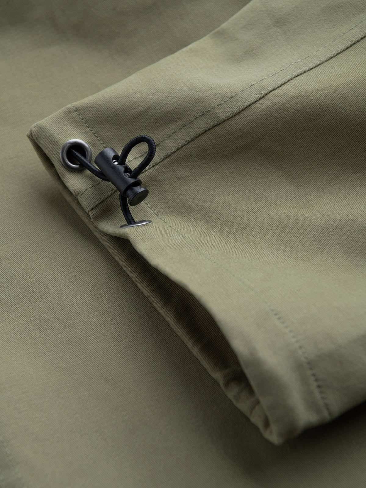 Ombre Men&#039;s STRAIGHT LEG cargo pants with triangle pocket pin - olive