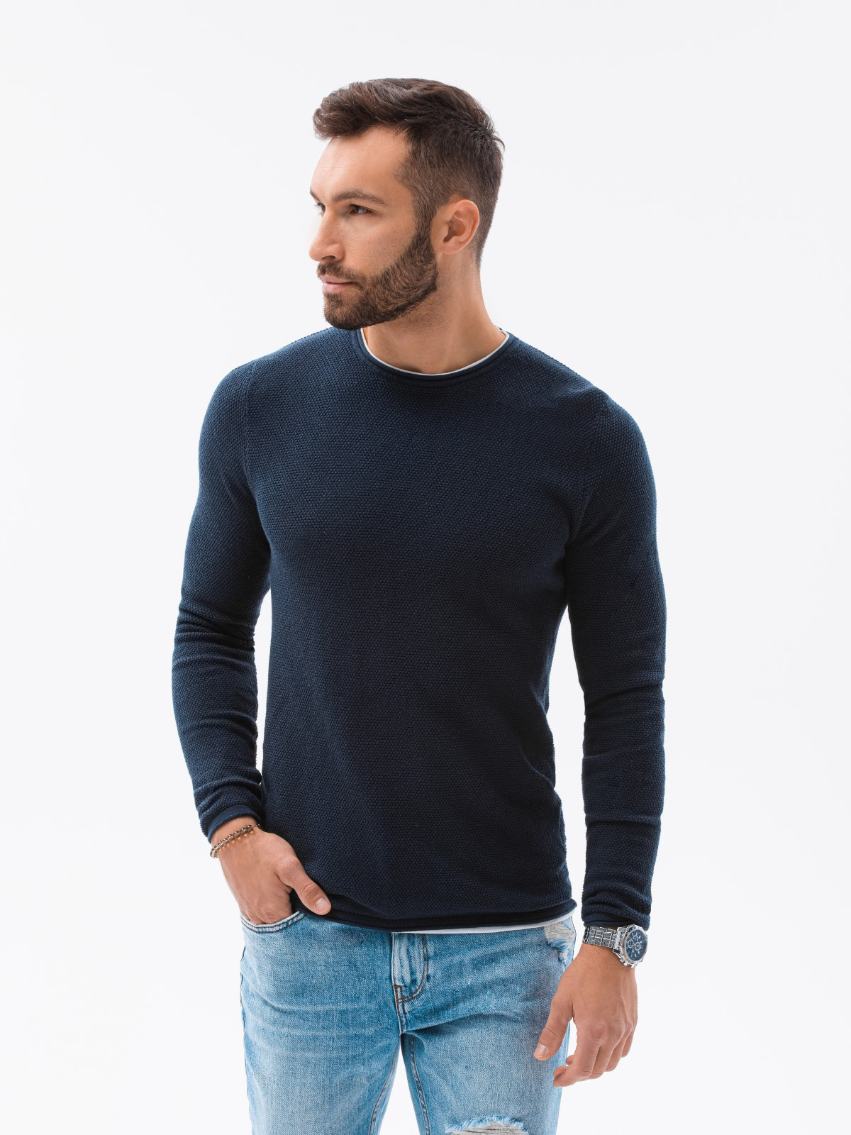 Pulover barbati, Ombre