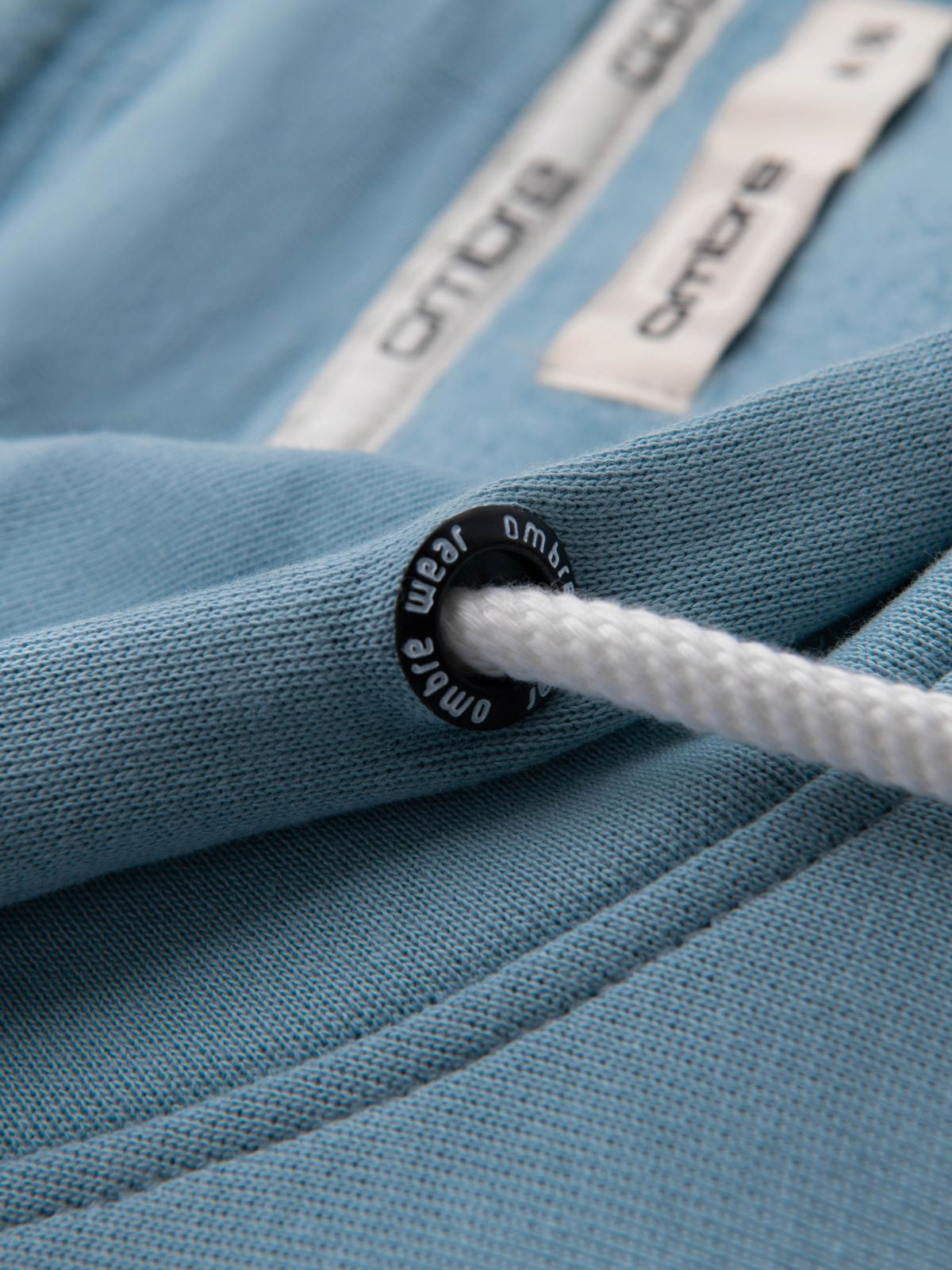 Ombre Men's BASIC kangaroo sweatshirt with hood