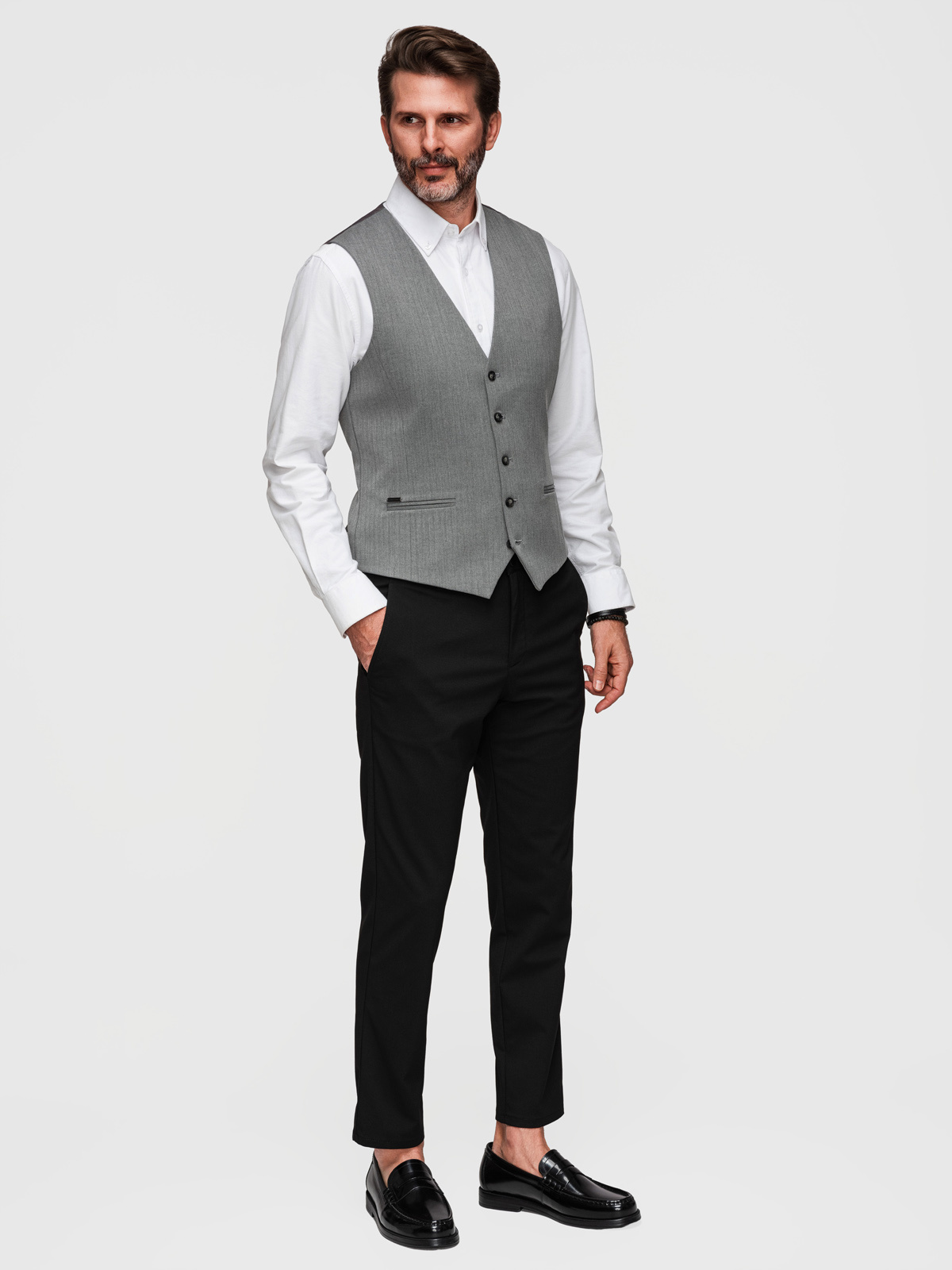 Pánska elegantná vesta Slim Fit