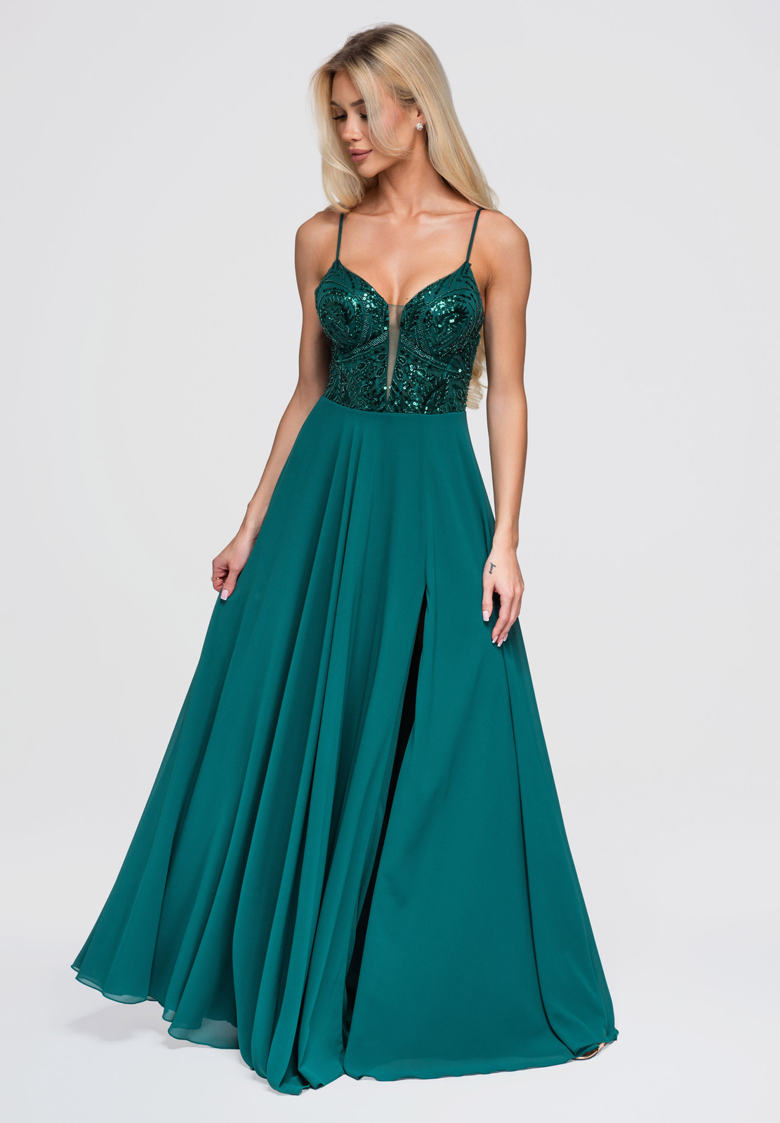 Rochie elegantă de seară maxi