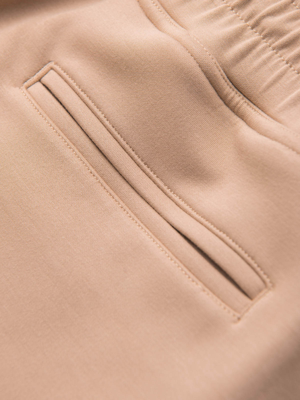 Ombre pánske šortky Regular Fit - béžové