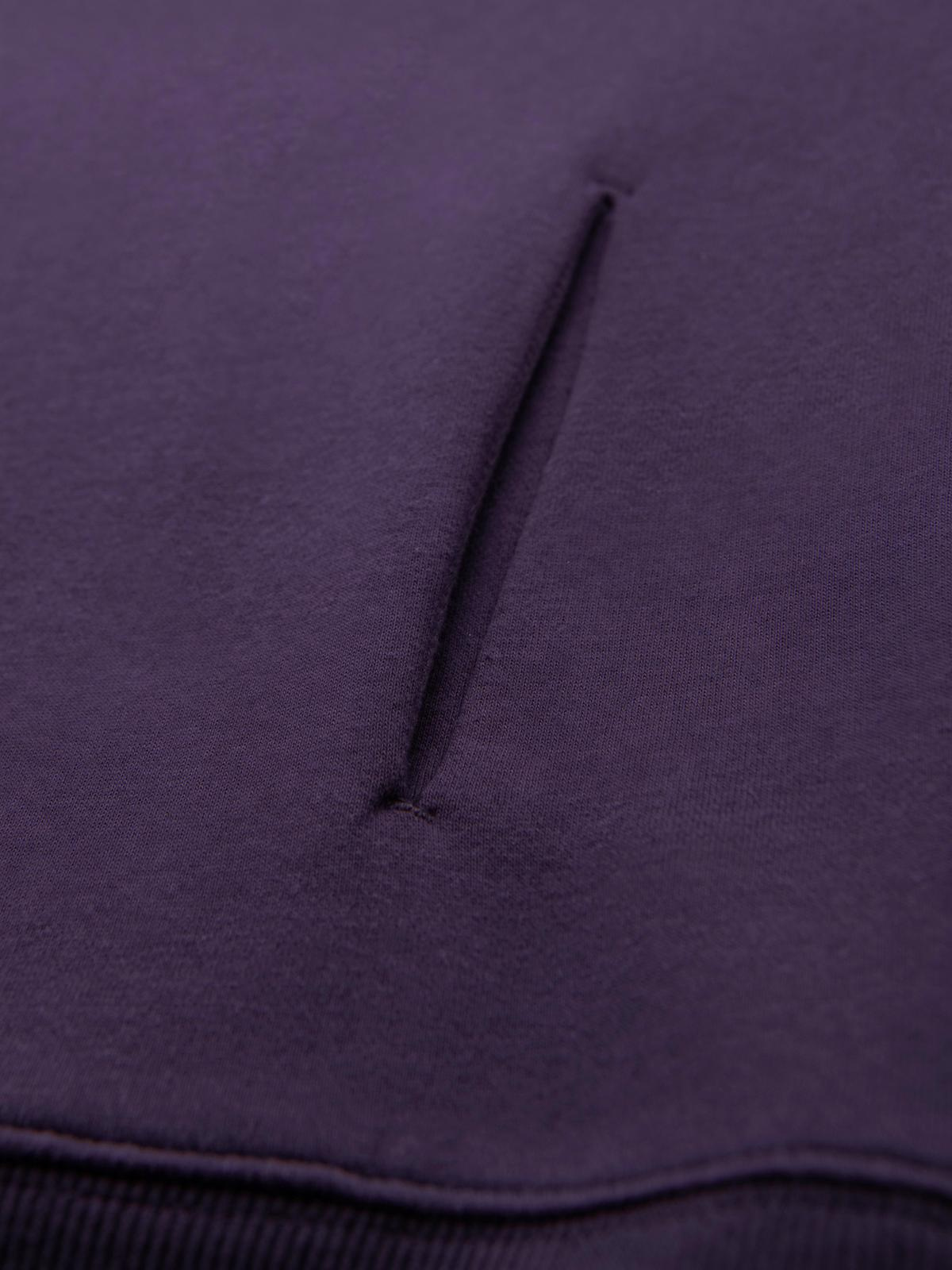 Ombre Unisex sweatshirt with pockets and hood - purple