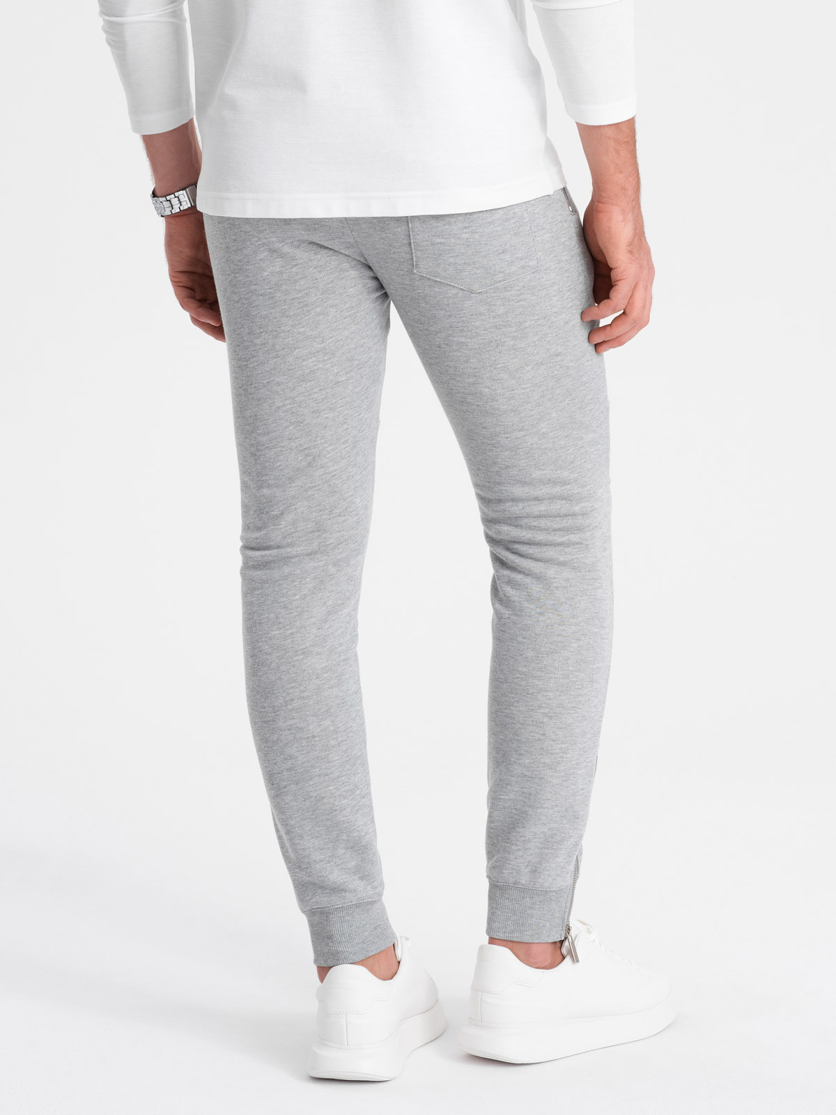 Ombre Men&#039;s jogger sweatpants - grey melange