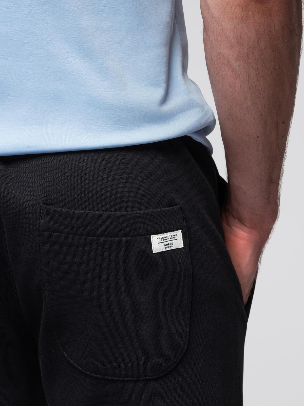 Ombre Men&#039;s sweatpants with unlined leg - black