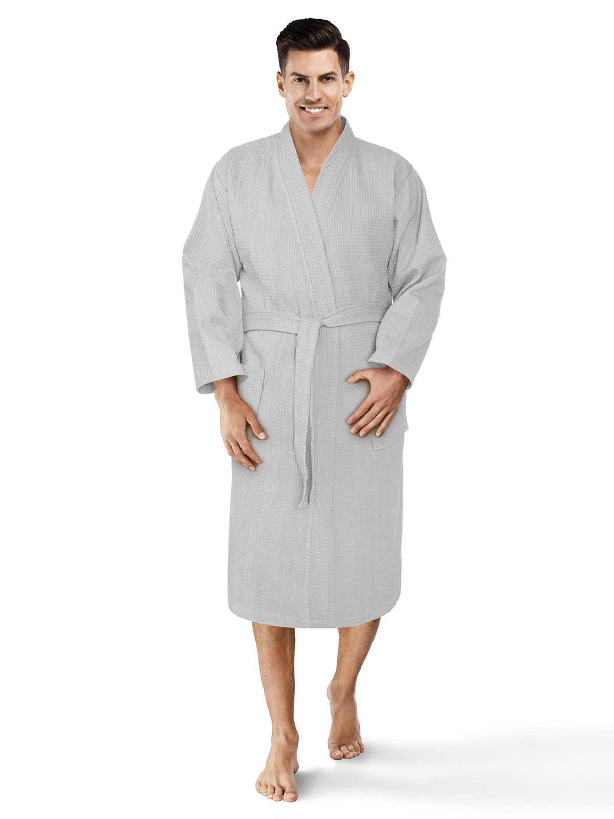 Edoti Waffle bathrobe