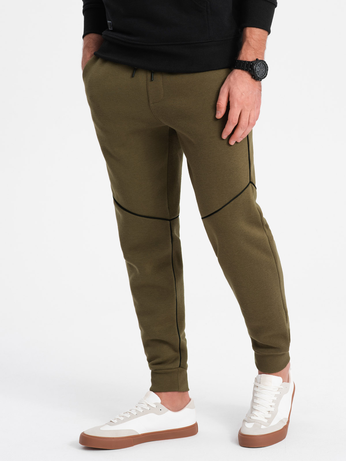 Ombre Men&#039;s sweatpants - dark olive