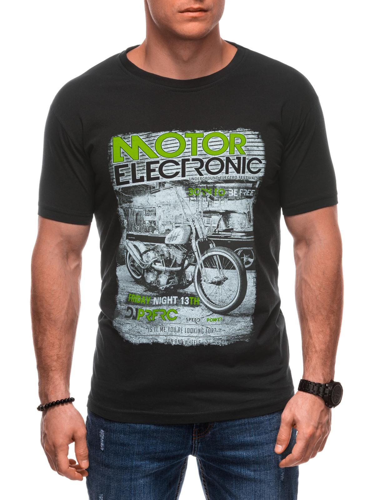 Edoti Men&#039;s printed t-shirt