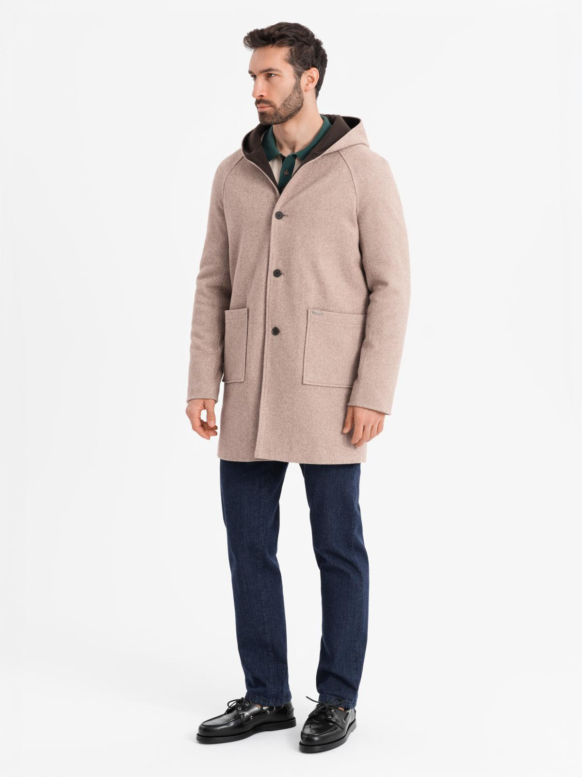 Palton barbati, Ombre