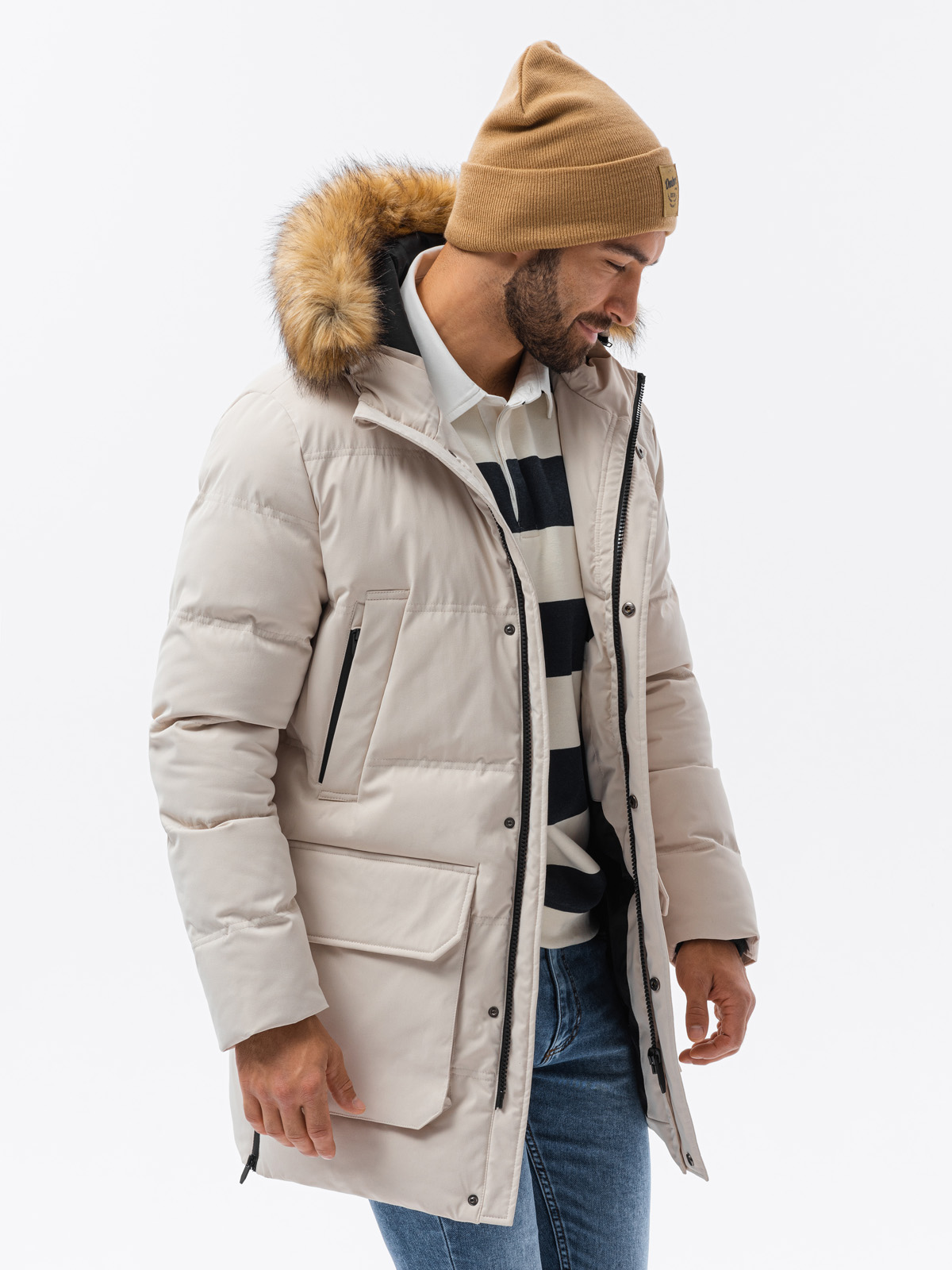 Pánska bunda Ombre Winter
