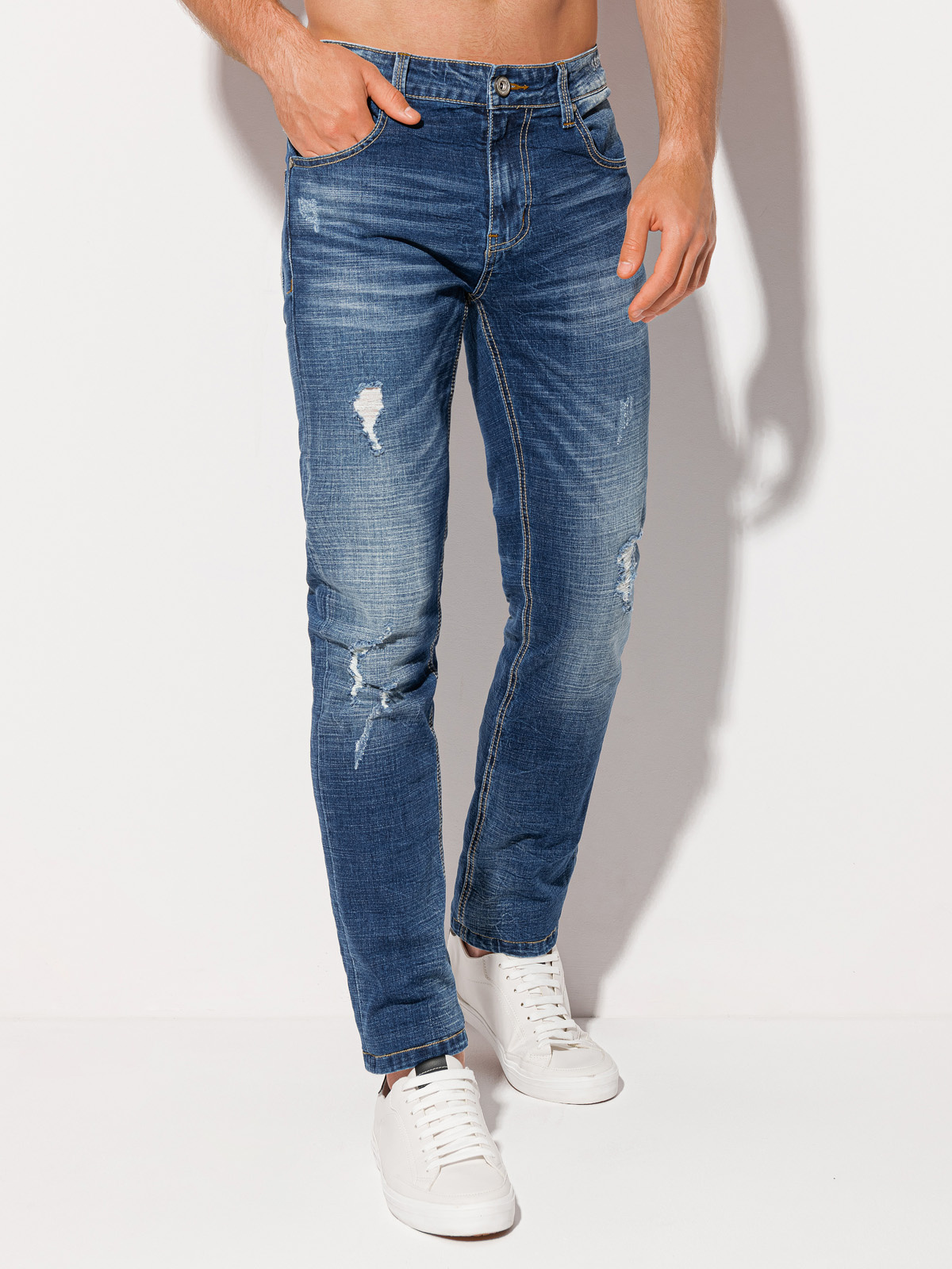 Blugi bărbați Edoti Skinny Fit