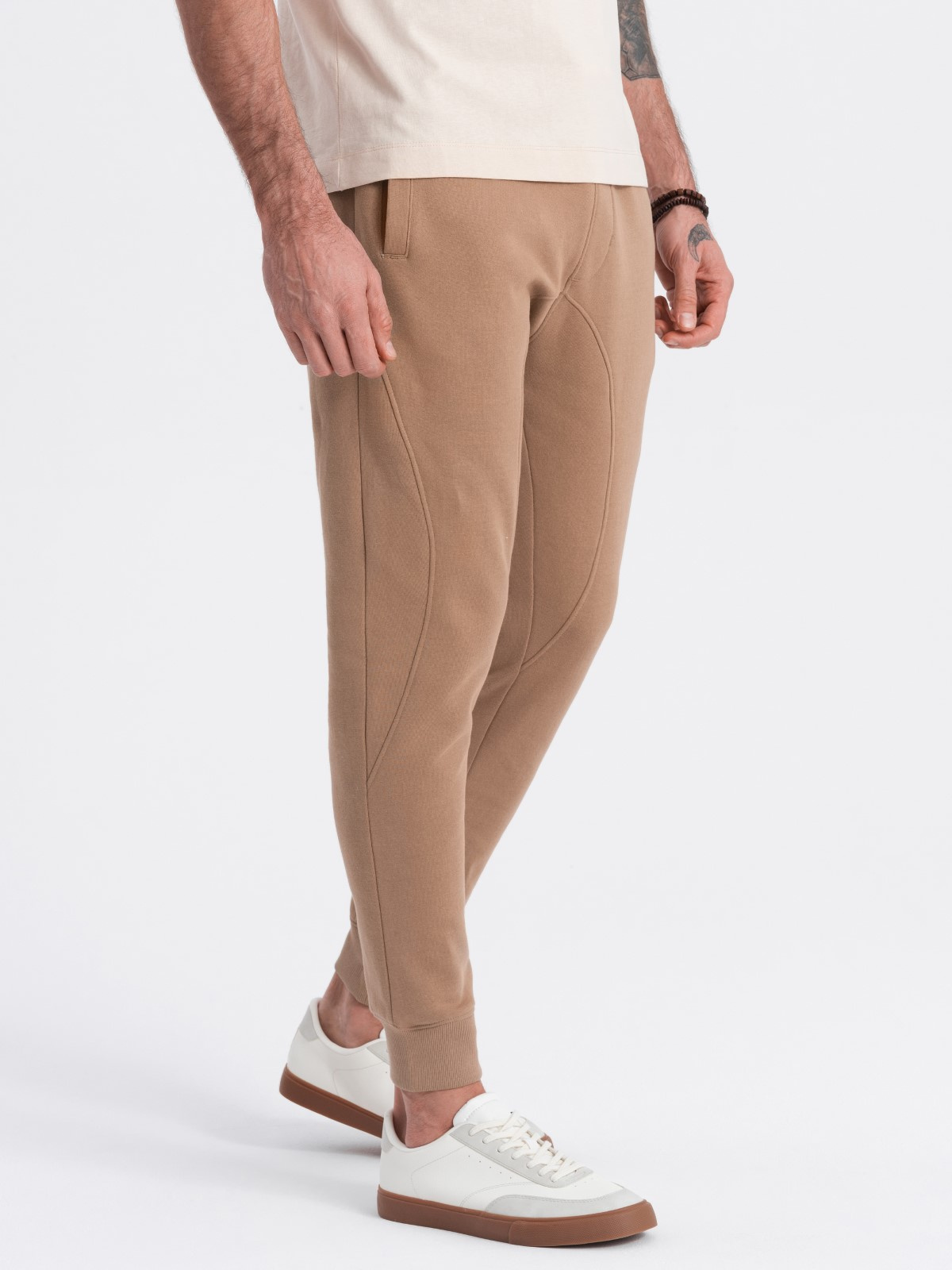 Ombre Men&#039;s jogger sweatpants - brown