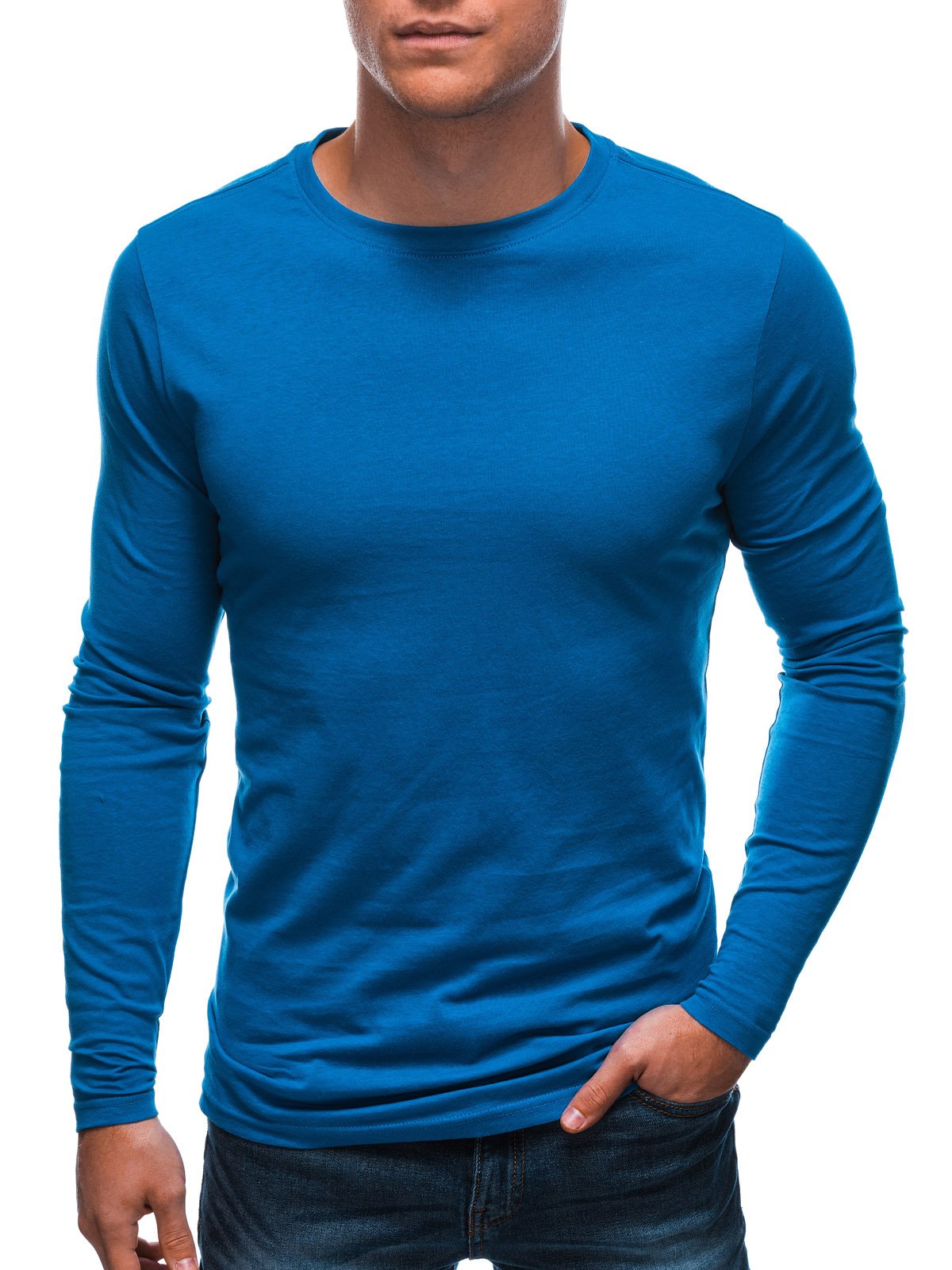 Herren T-shirt langarm Edoti Basic