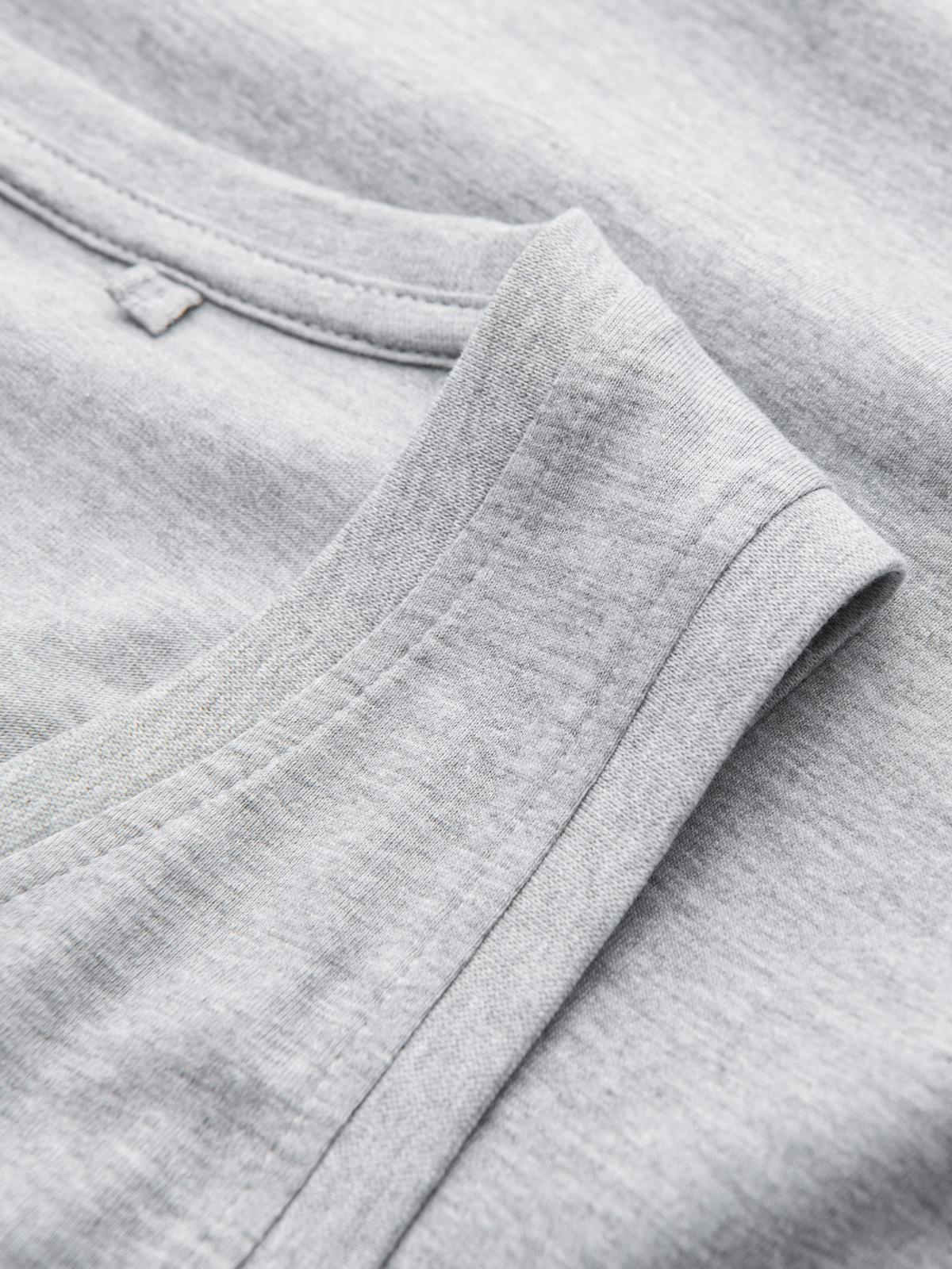 Ombre Men's BASIC cotton tank top - grey melange