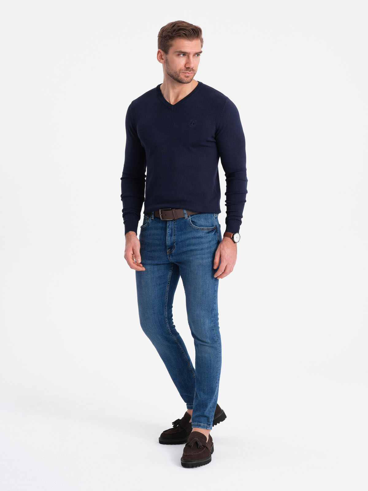 Pulover barbati, Ombre