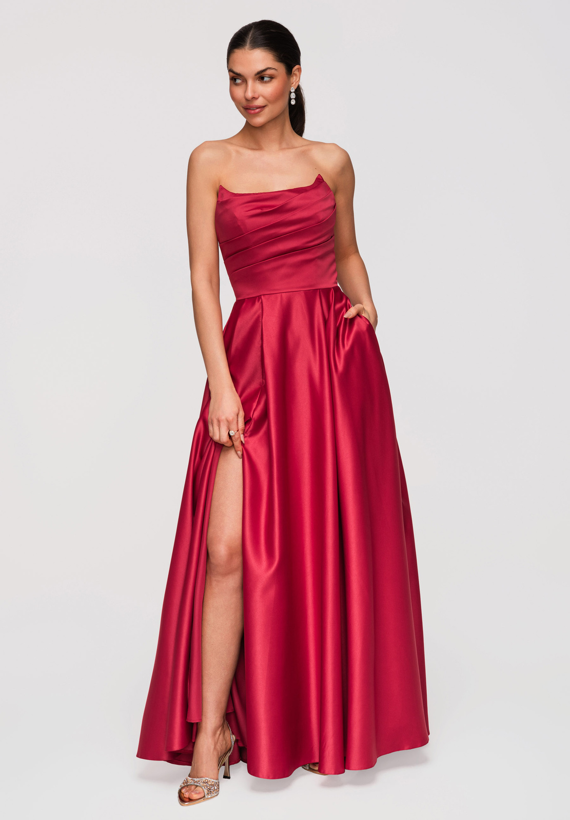 Colecția Edoti: verificată pentru femei rochie