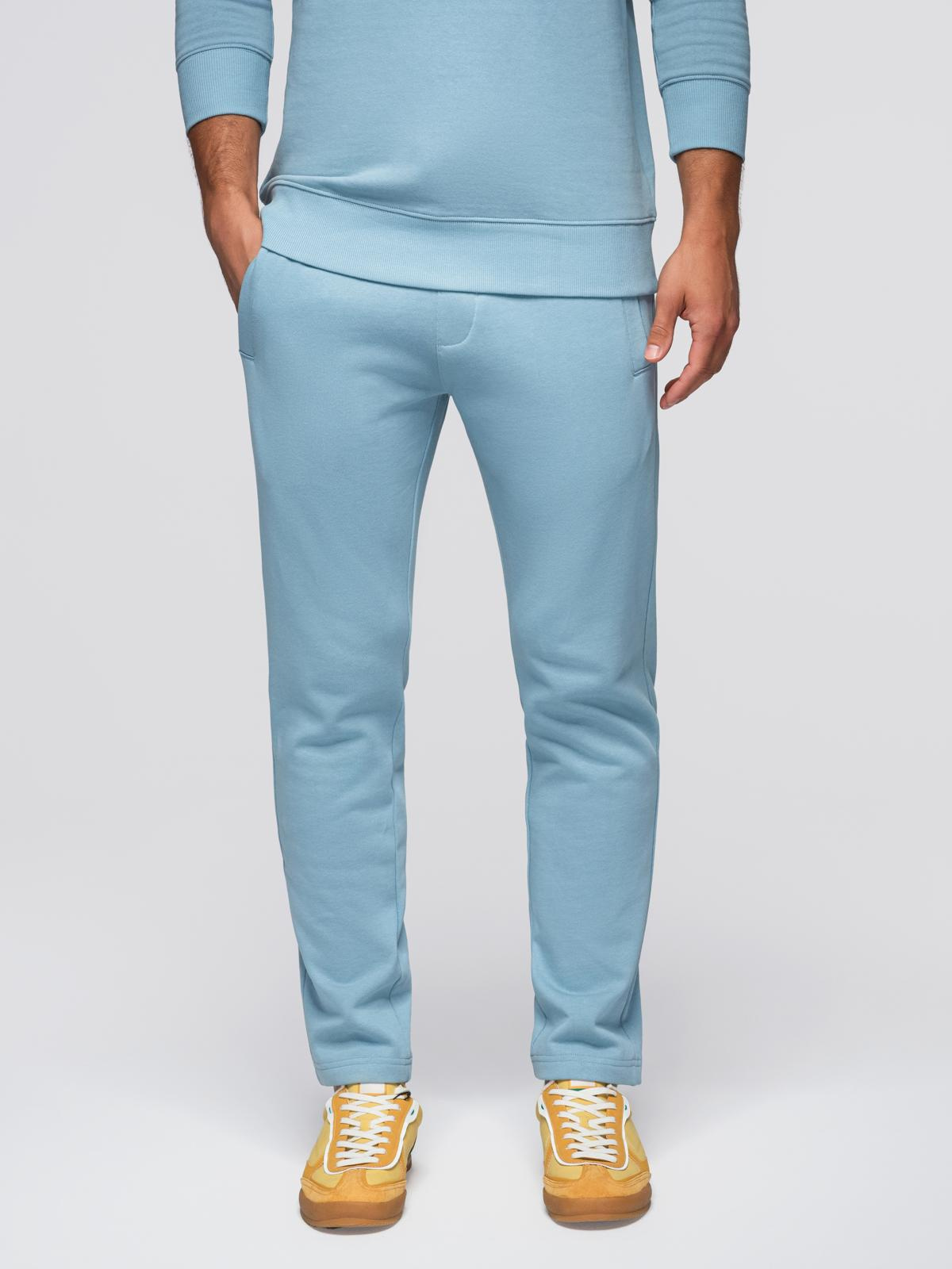 Ombre Men&#039;s sweatpants with unlined leg - light blue