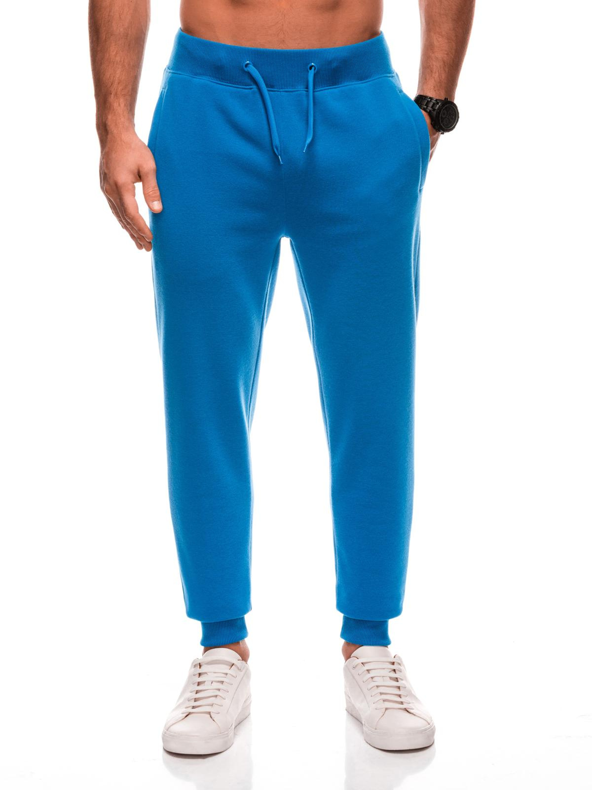 Edoti BASIC men's uniform jogger sweatpants - blue