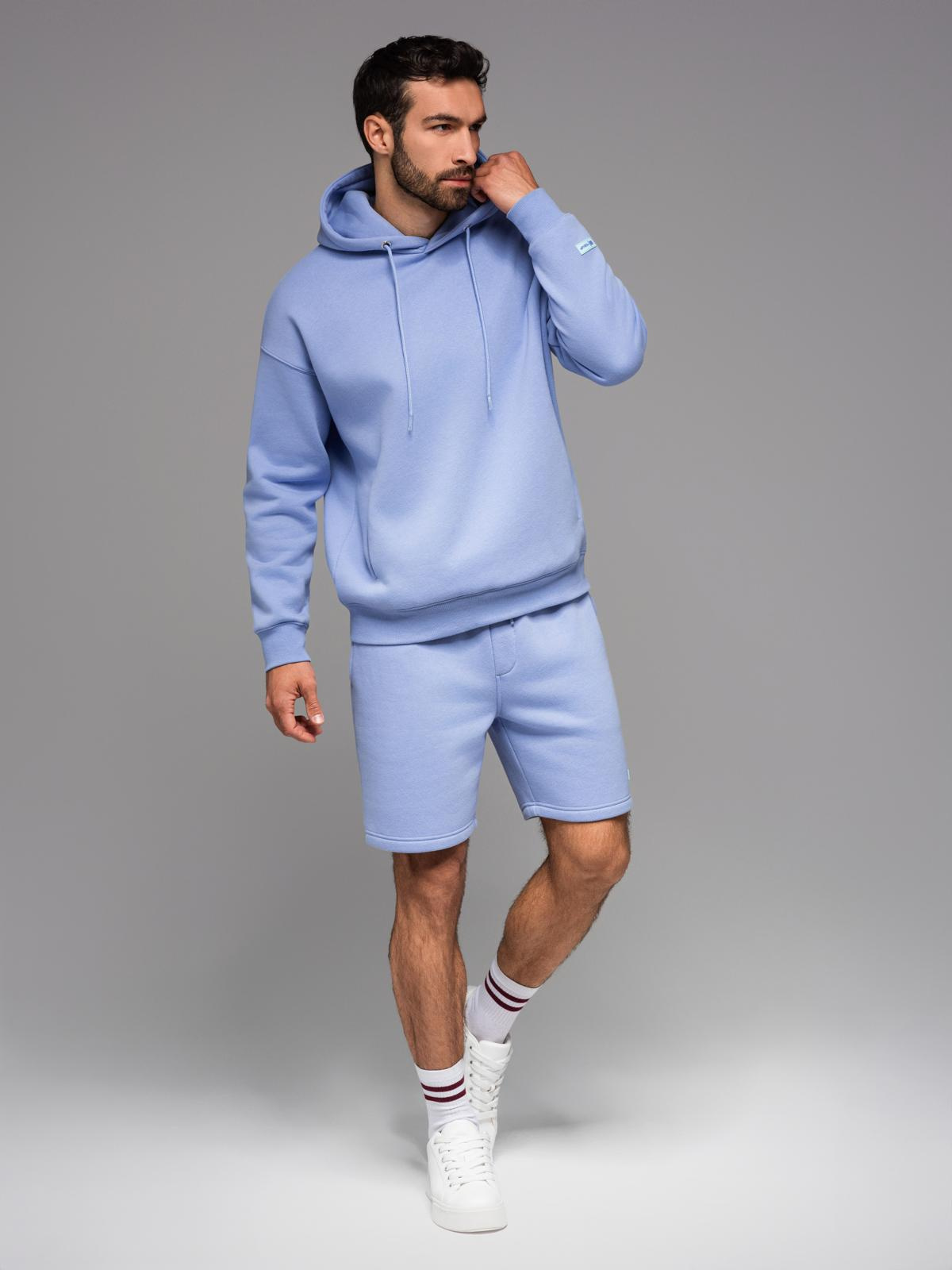 Ombre Unisex teplákové šortky s nastaviteľným pásom