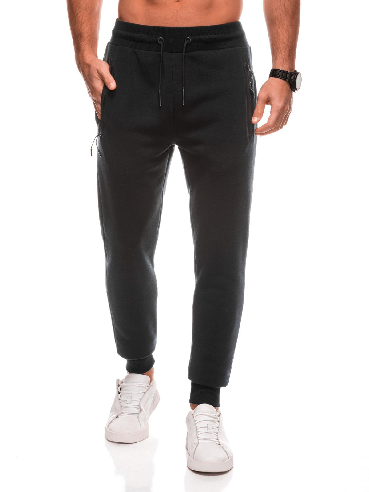 Edoti Men&#039;s BASIC uniform sweatpants - black