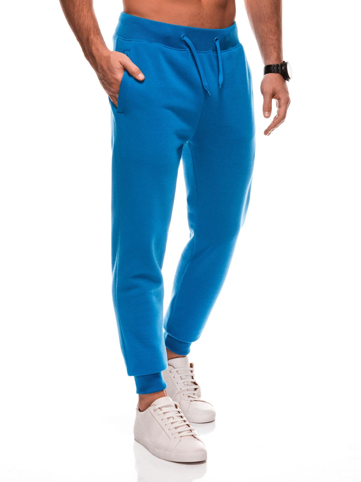 Edoti BASIC men's uniform jogger sweatpants - blue