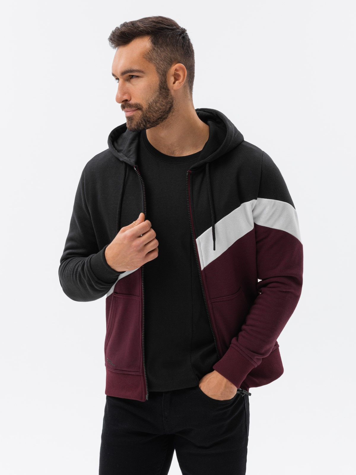 Ombre Men's hooded sweatshirt