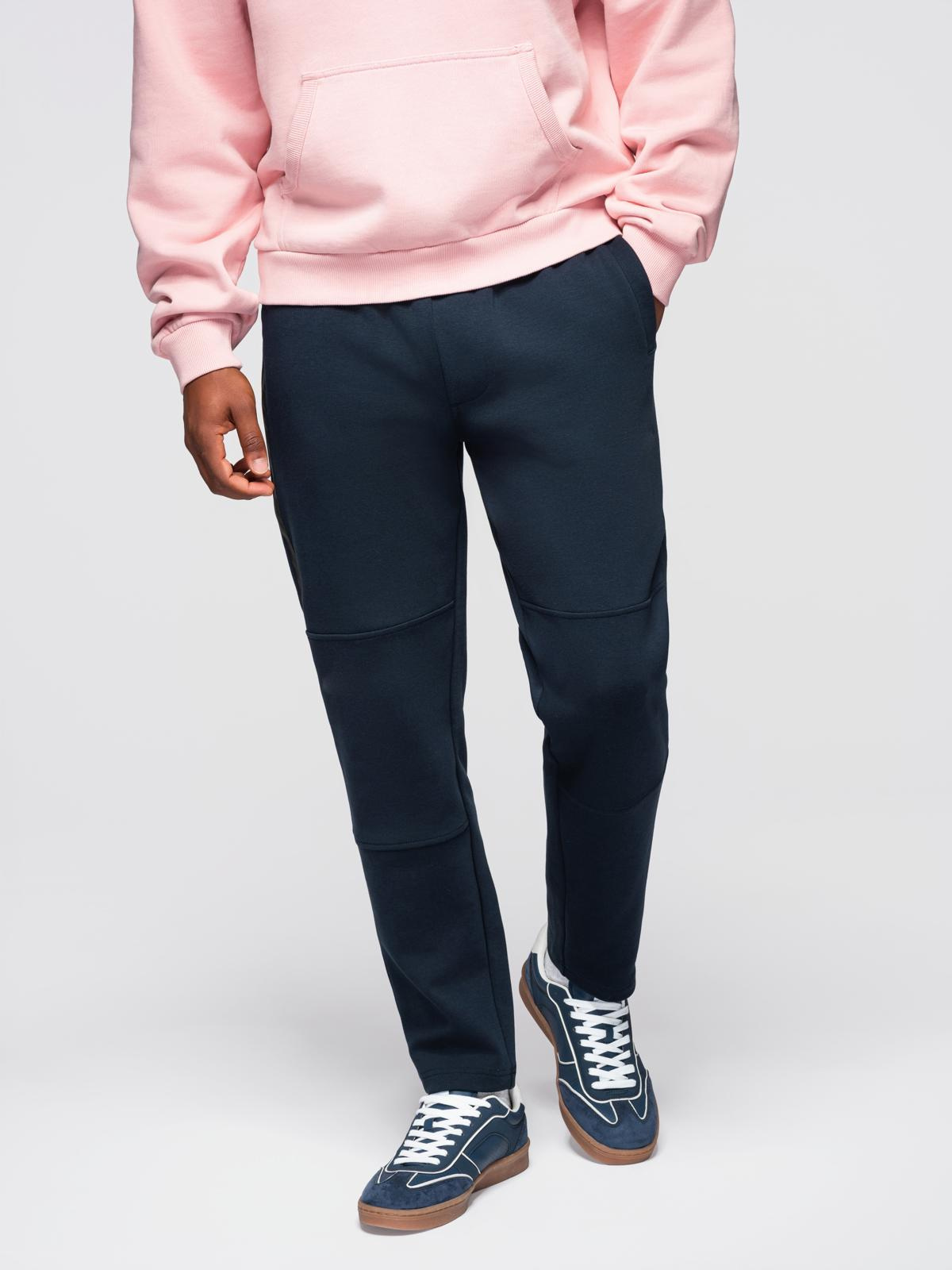 Pantaloni de trening cu croială dreaptă pentru bărbați, cu model ombre