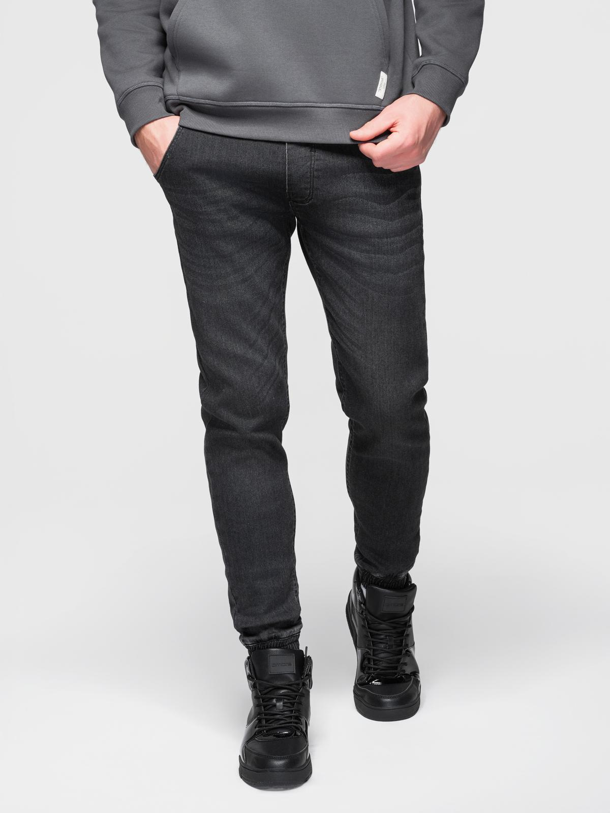 Pánské denimové jogger kalhoty Ombre