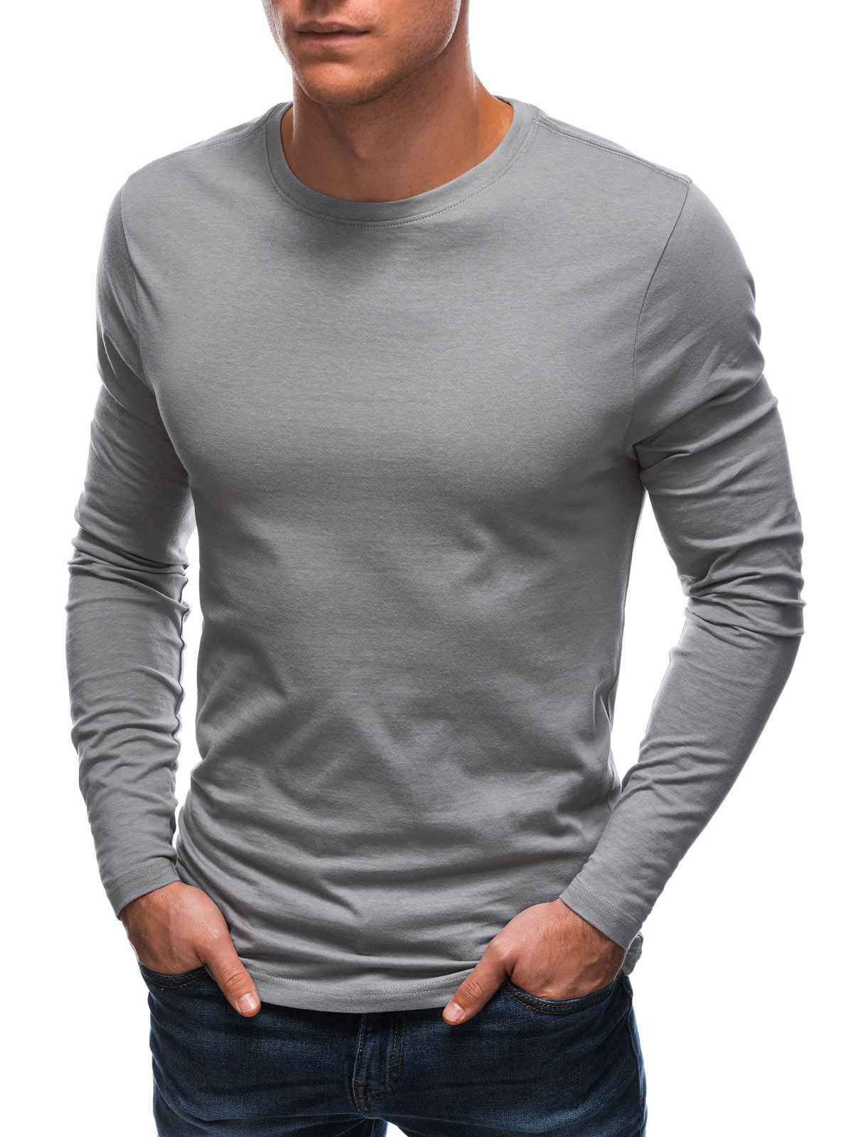 Herren T-shirt langarm Edoti Basic