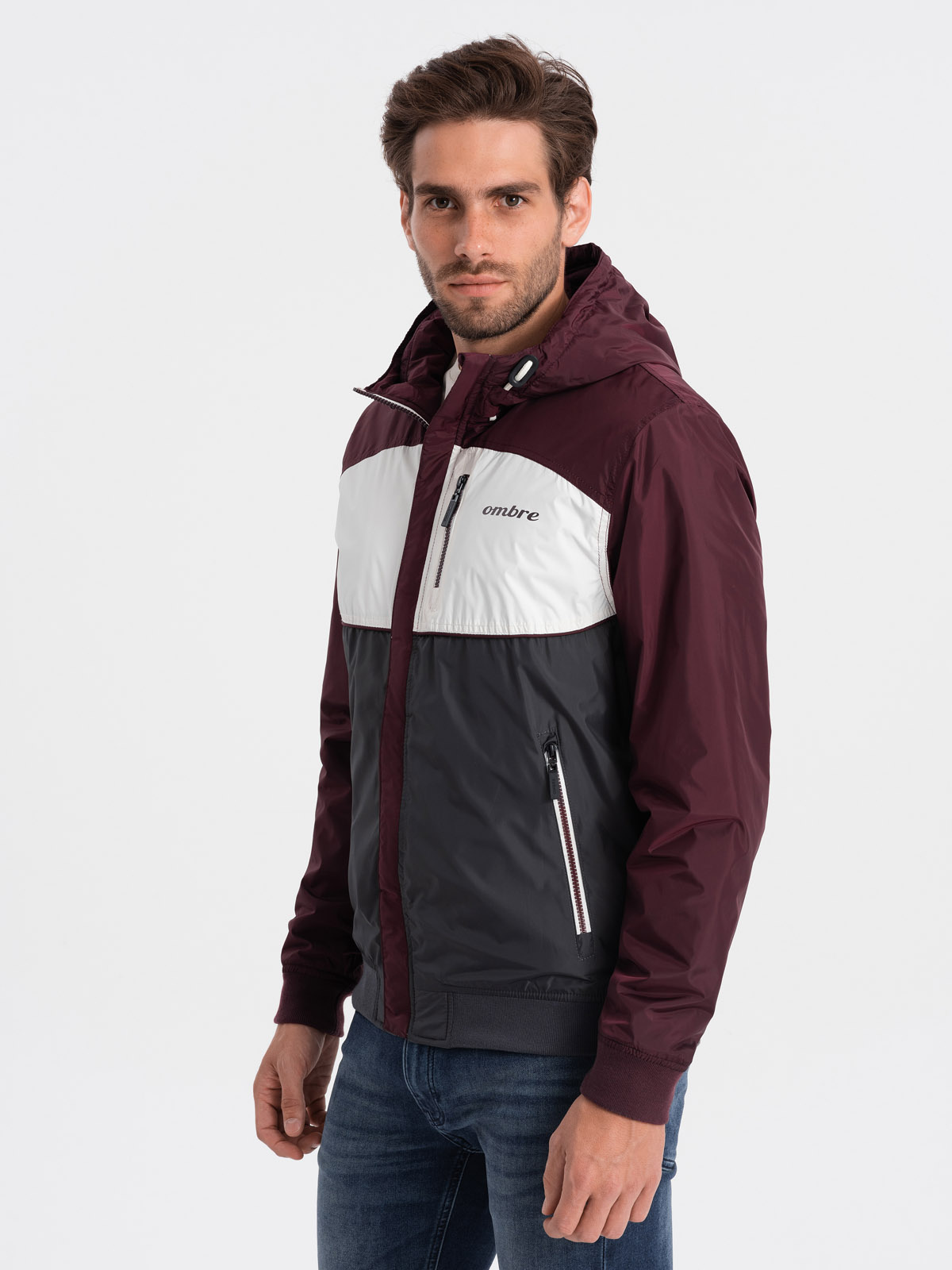 Herren-Jacke Ombre