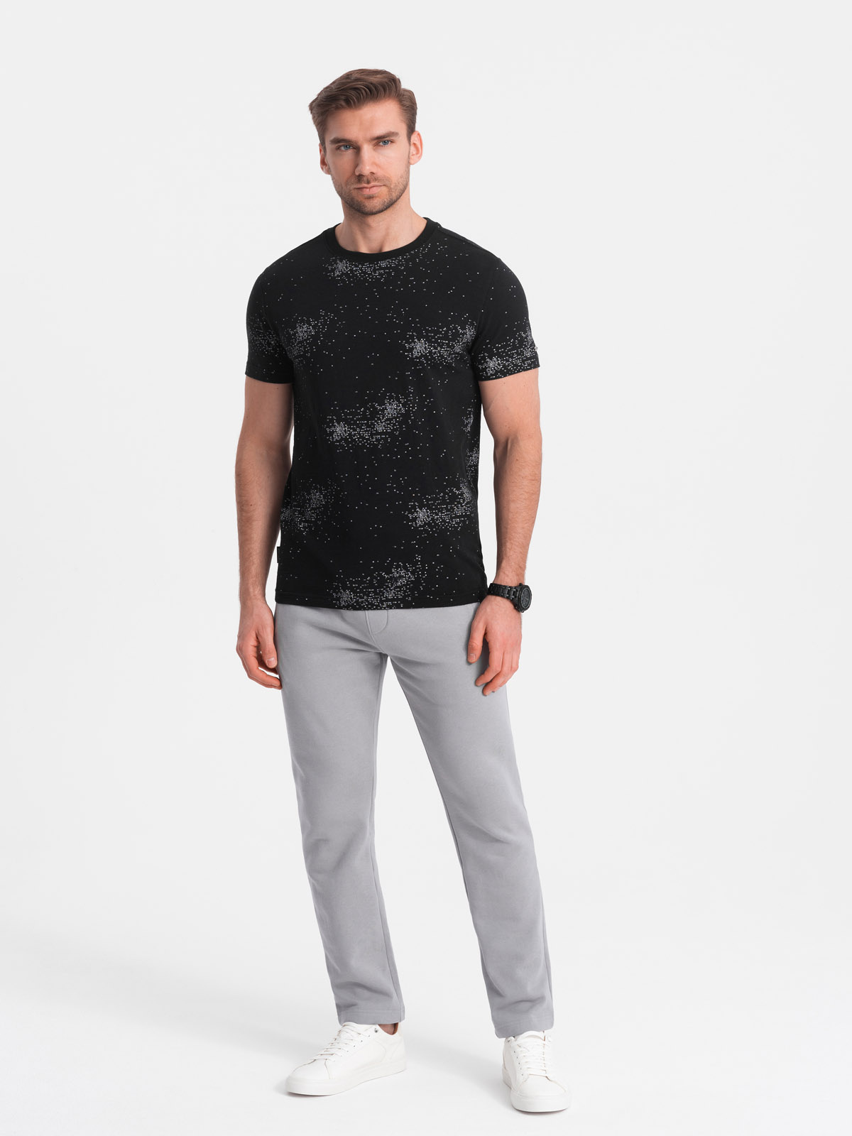 Ombre Men&#039;s sweatpants with unlined leg - gray